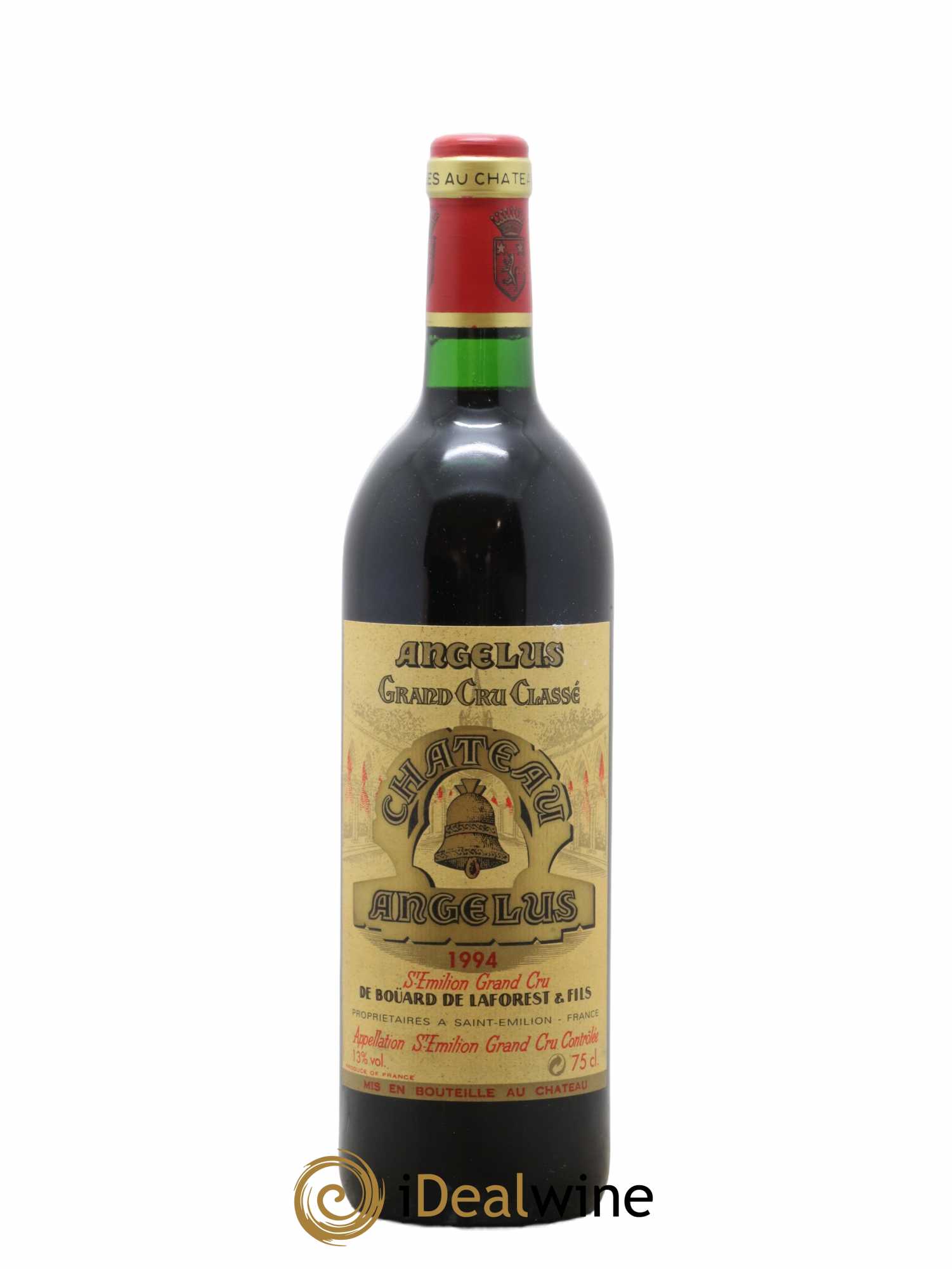 Château Angélus 1er Grand Cru Classé A 1994 - Lot de 1 bouteille - 0