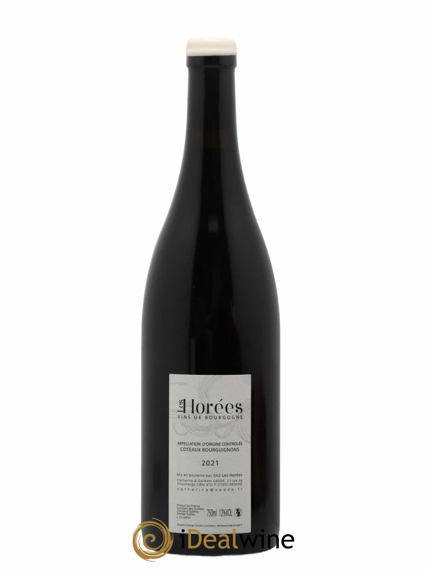 Coteaux Bourguignons Mon Poulain Les Horées 2021 - Lot de 1 bouteille - 1