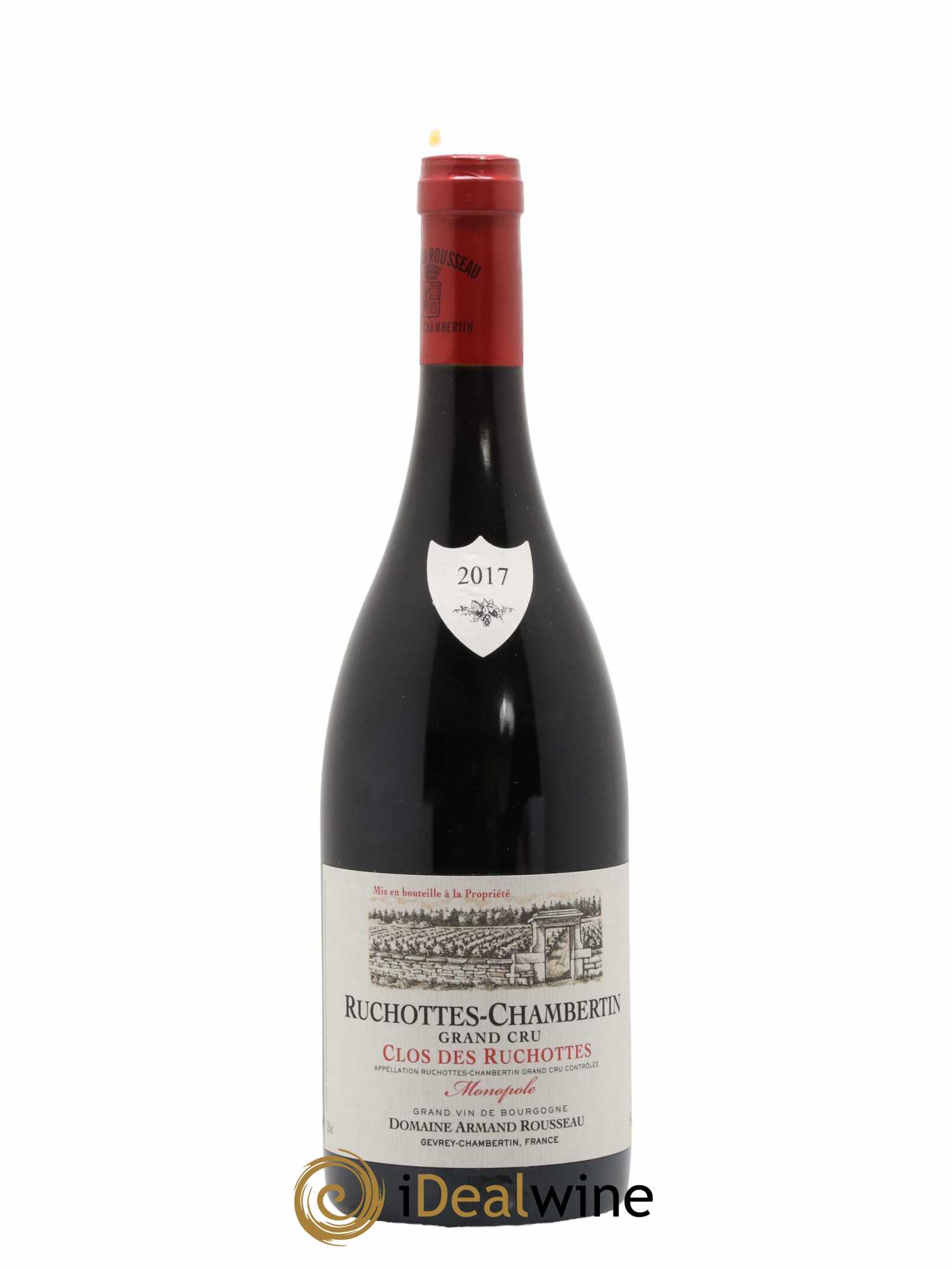 Ruchottes-Chambertin Grand Cru Clos des Ruchottes Armand Rousseau (Domaine) 2017 - Posten von 1 Flasche - 0