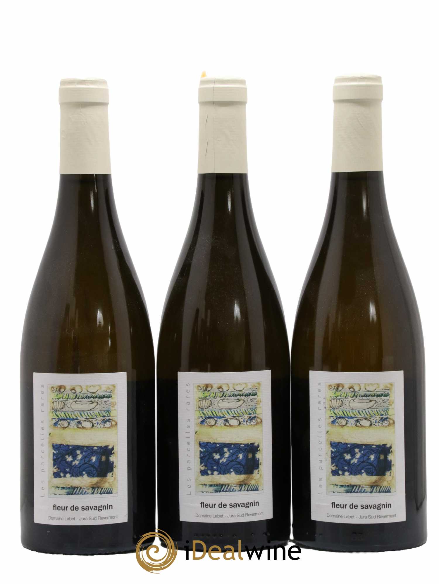 Côtes du Jura Fleur de Savagnin Romain - Julien - Charline Labet 2016 - Lot de 3 bouteilles - 0
