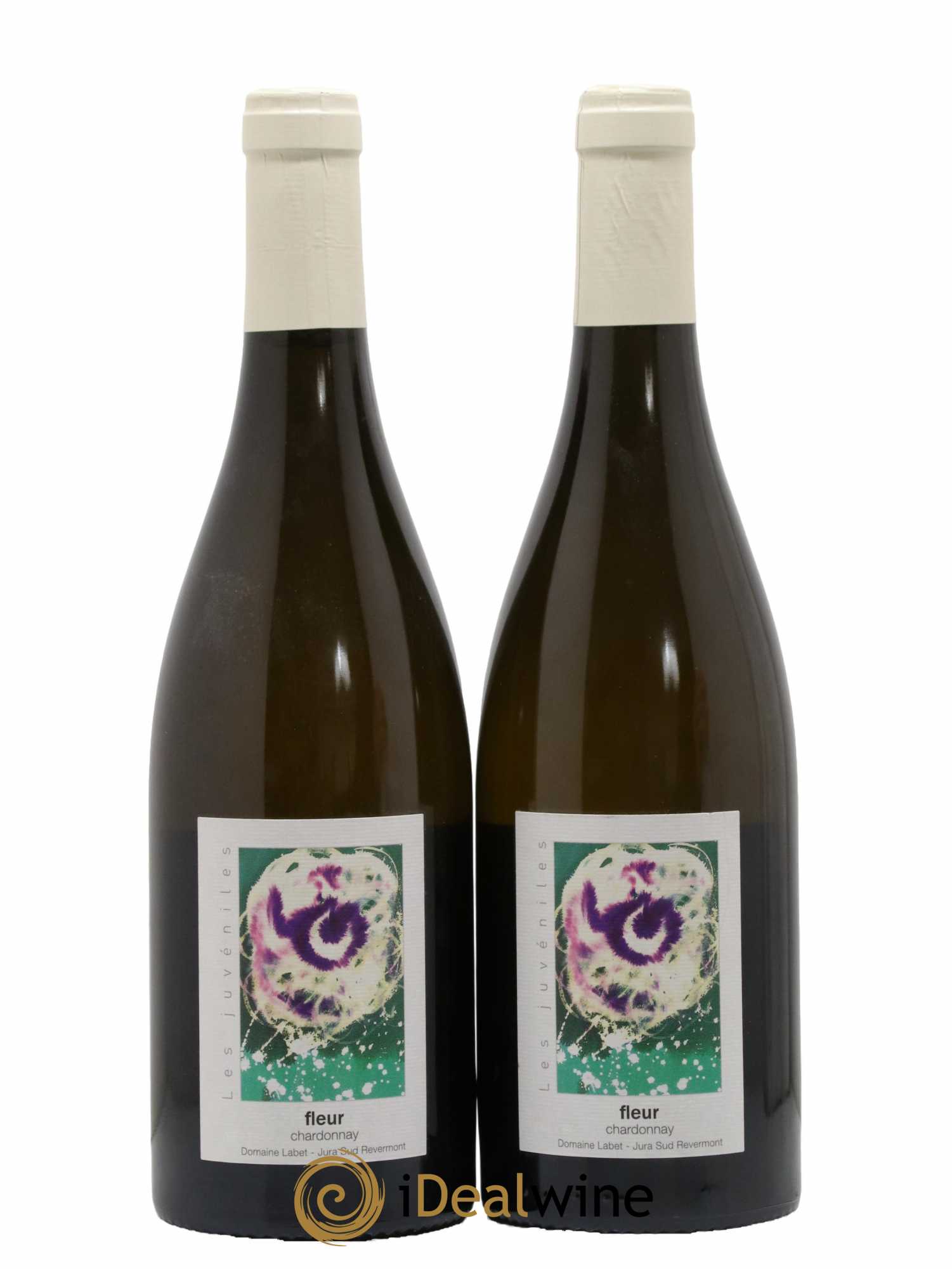 Côtes du Jura Chardonnay Fleur Romain - Julien - Charline Labet 2015 - Lot of 2 bottles - 0