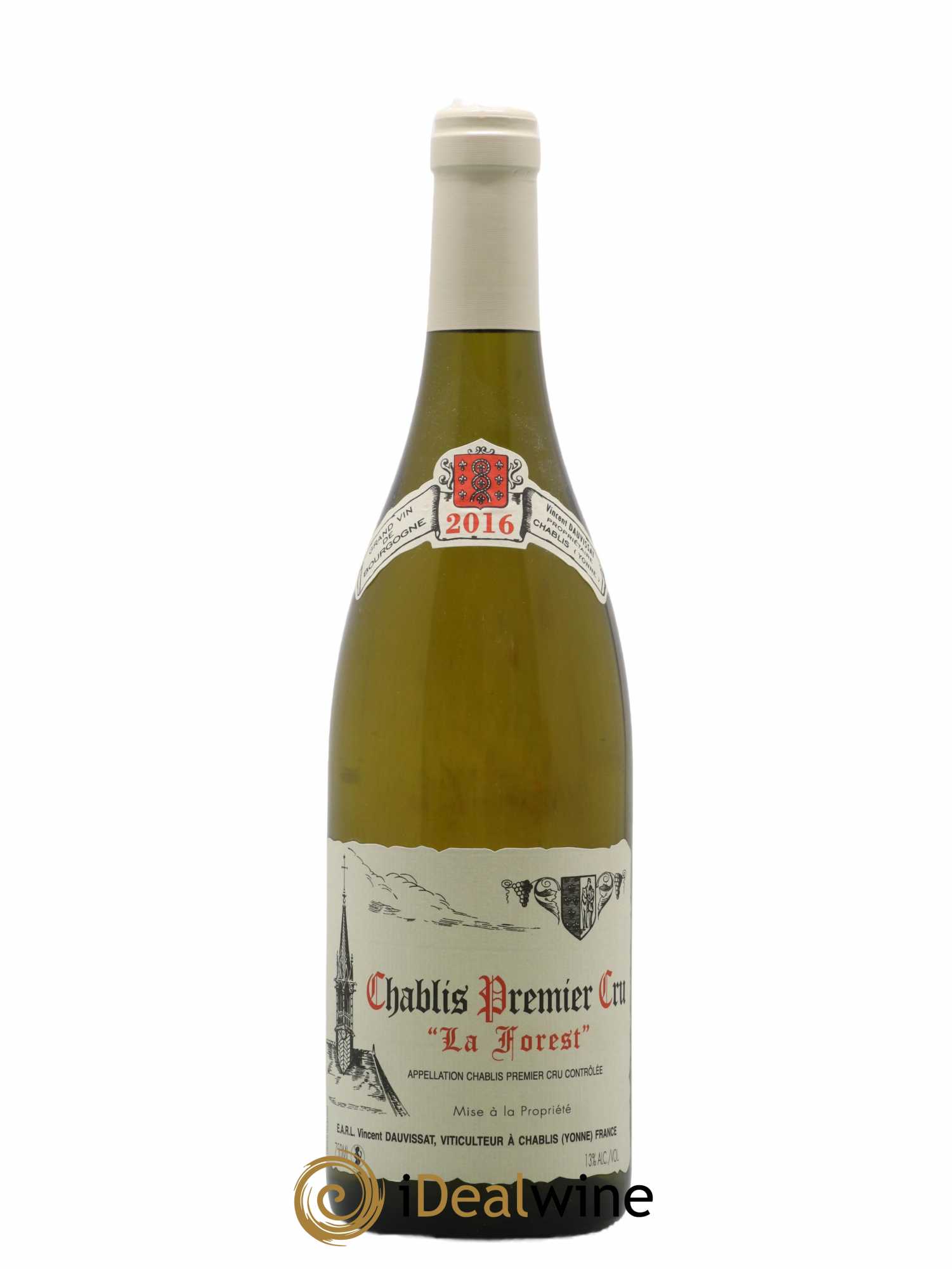 Chablis 1er Cru La Forest Vincent Dauvissat (Domaine) 2016 - Lot de 1 bouteille - 0