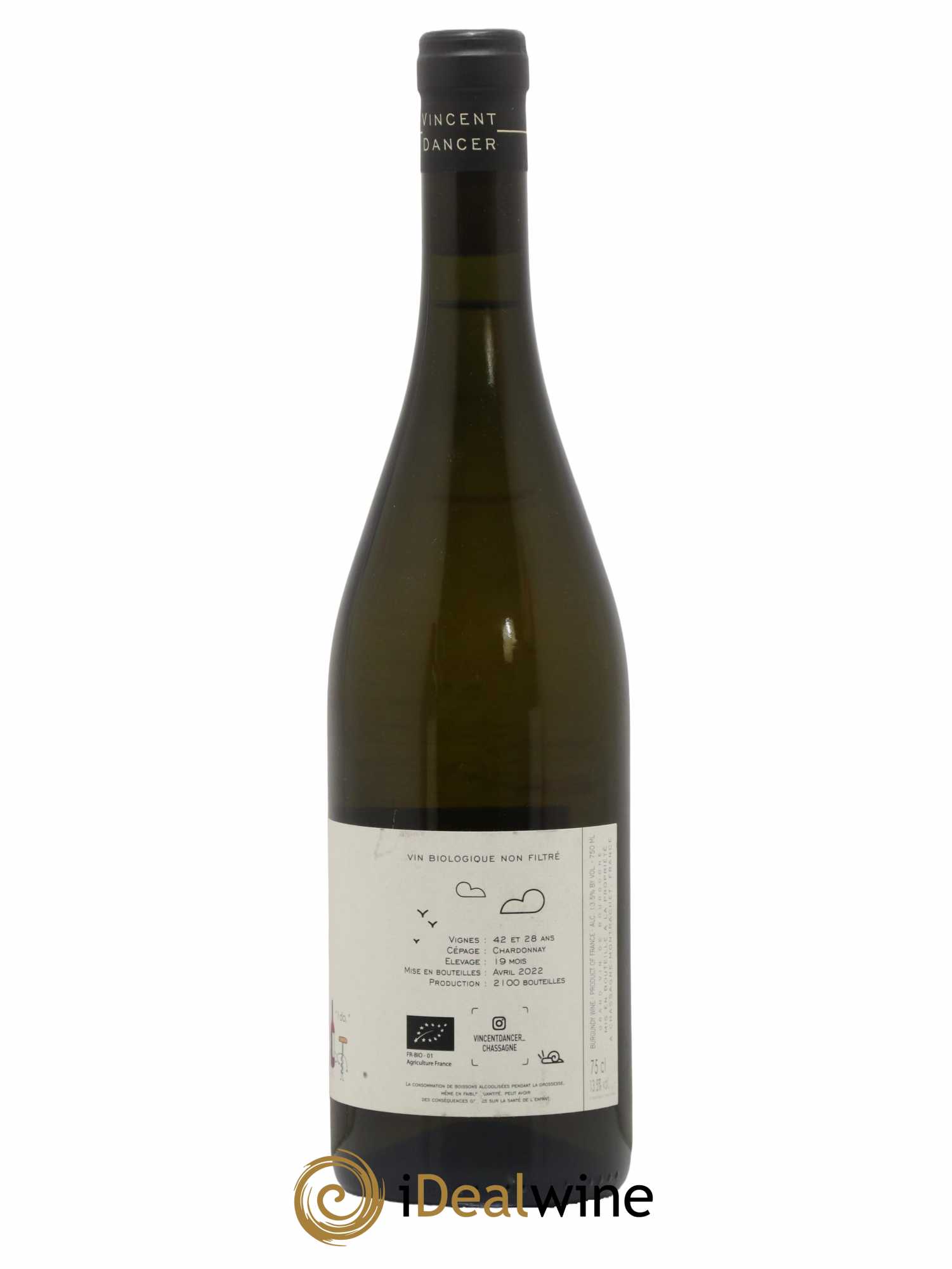 Chassagne-Montrachet 1er Cru La Romanée Vincent Dancer 2020 - Lot de 1 bouteille - 1
