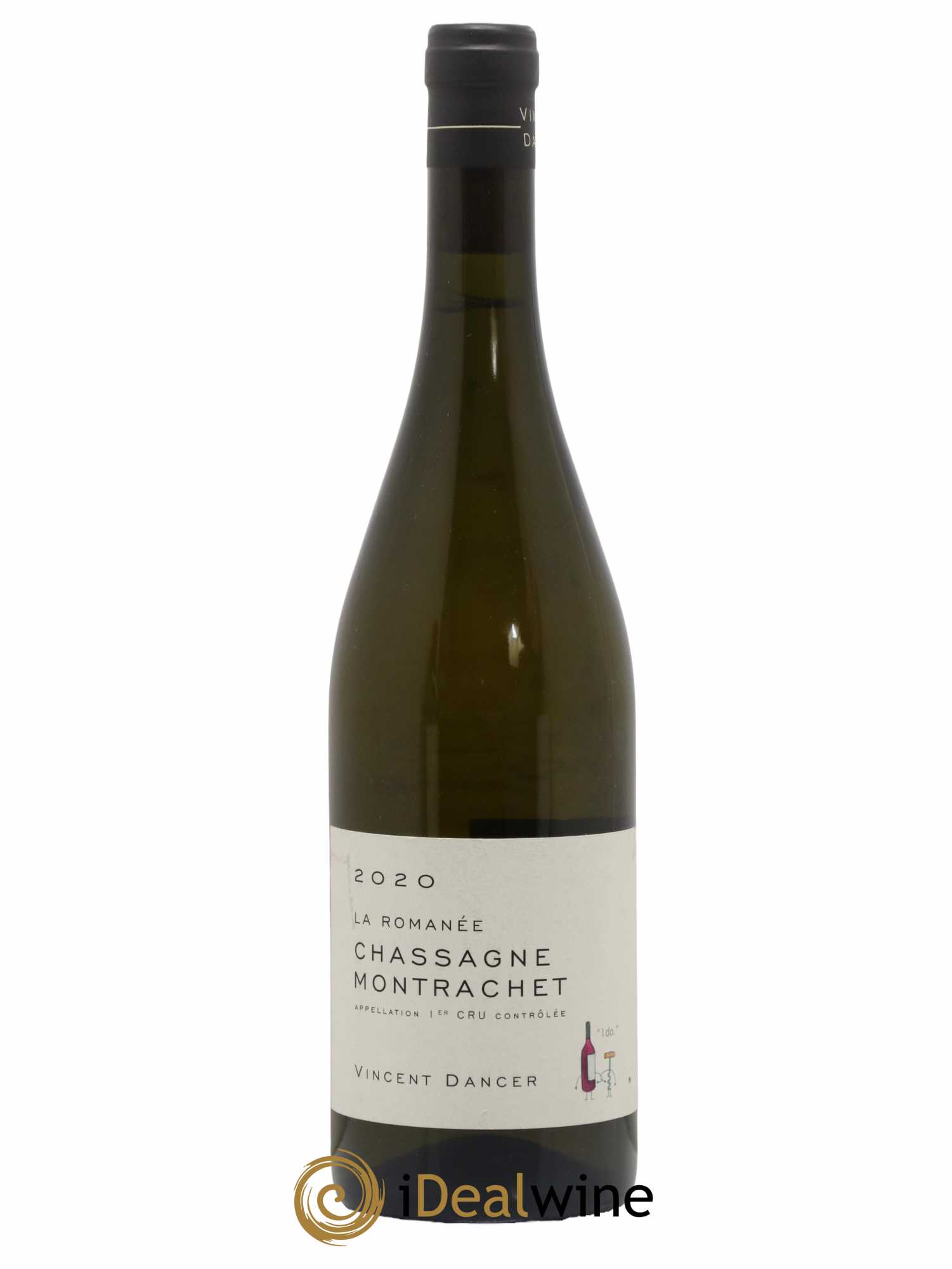 Chassagne-Montrachet 1er Cru La Romanée Vincent Dancer 2020 - Lot de 1 bouteille - 0