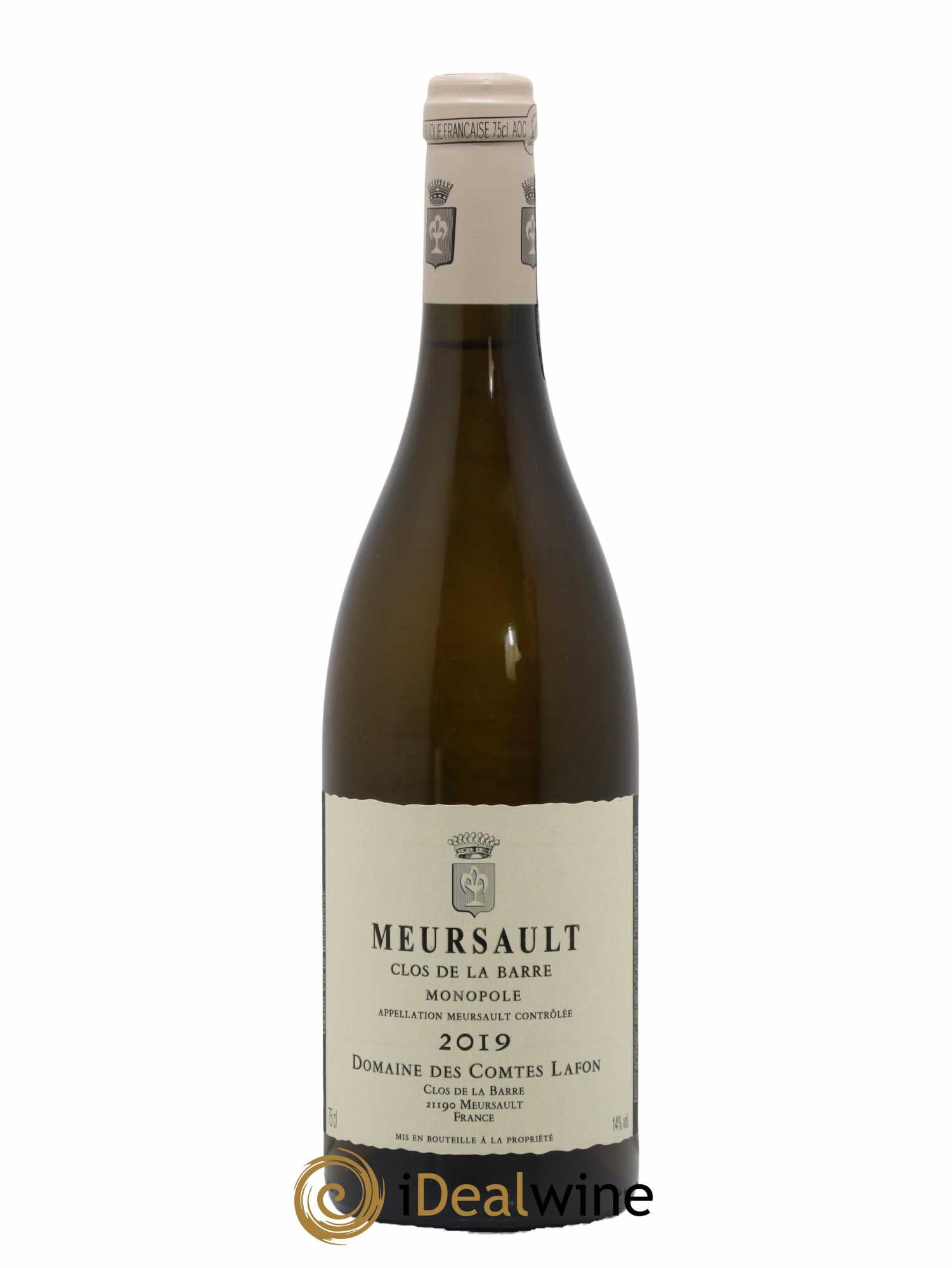 Meursault Clos de la Barre Comtes Lafon (Domaine des) 2019 - Lot de 1 bouteille - 0