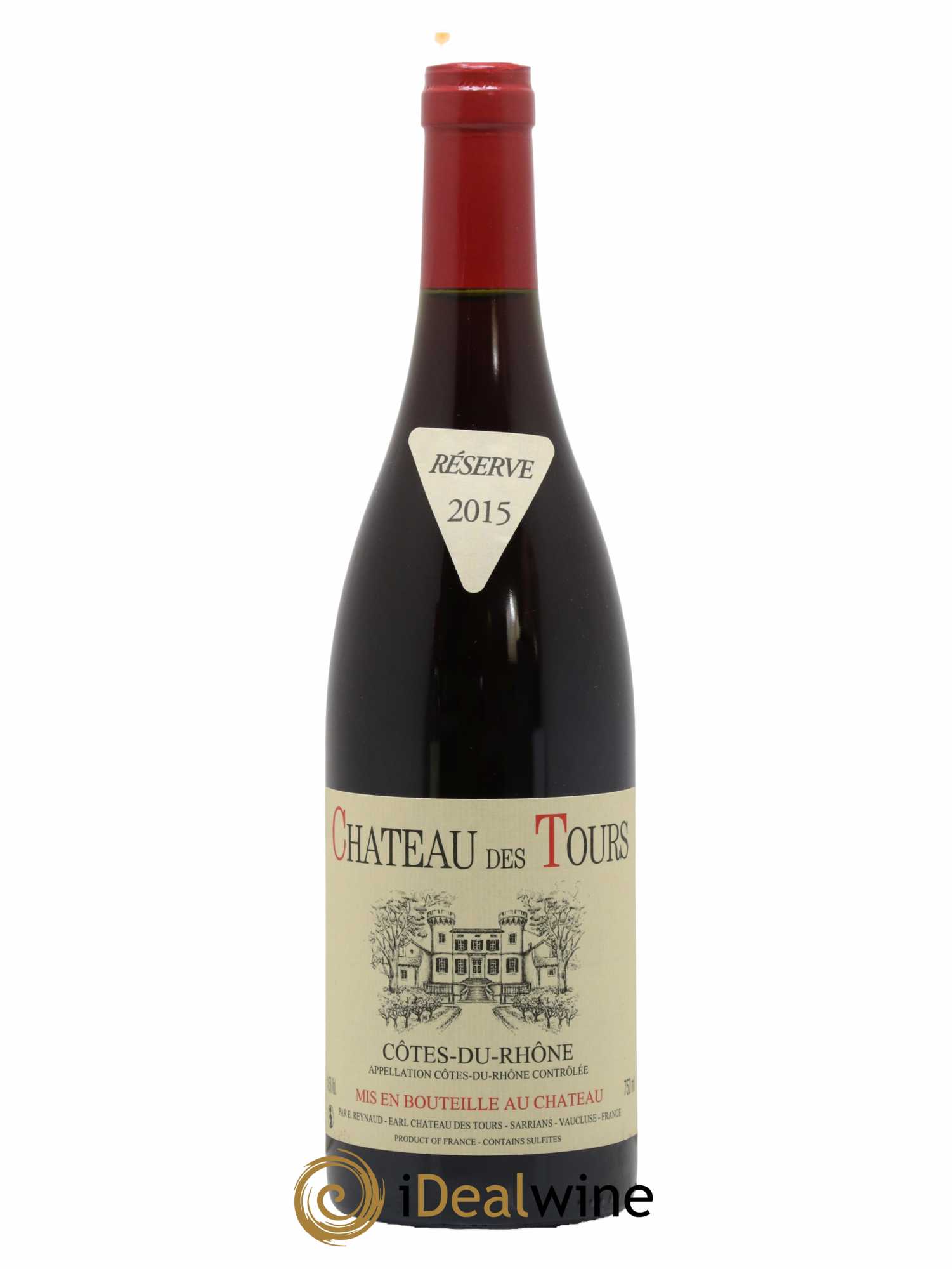 Côtes-du-Rhône Château des Tours Emmanuel Reynaud 2015 - Lot de 1 bouteille - 0