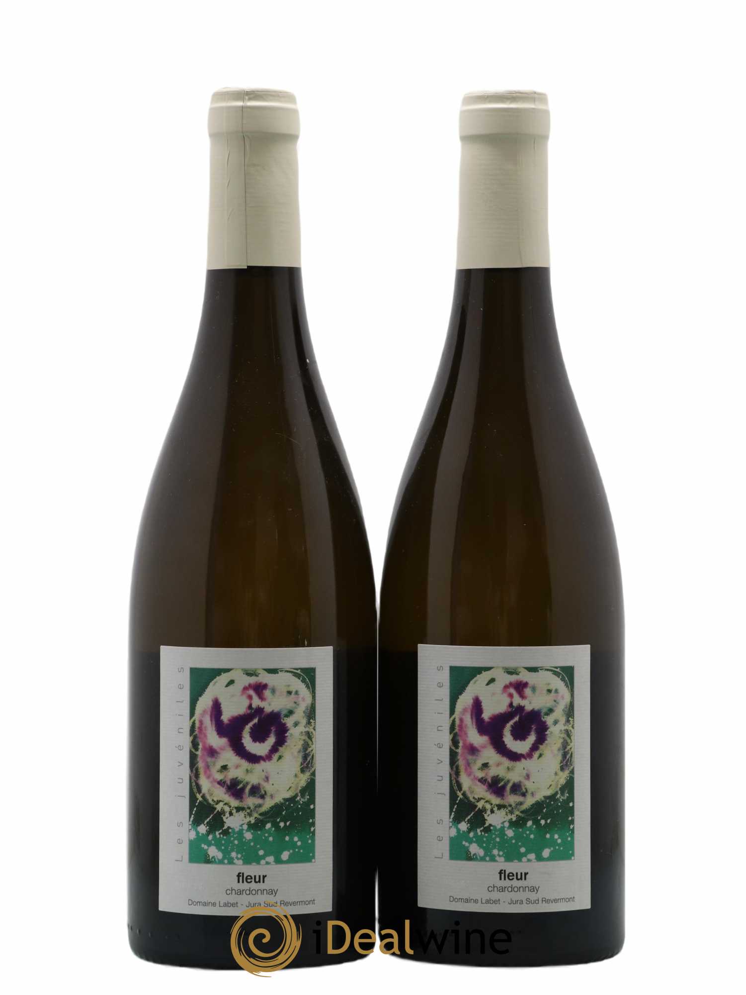 Côtes du Jura Chardonnay Fleur Romain - Julien - Charline Labet 2018 - Lot de 2 bouteilles - 0