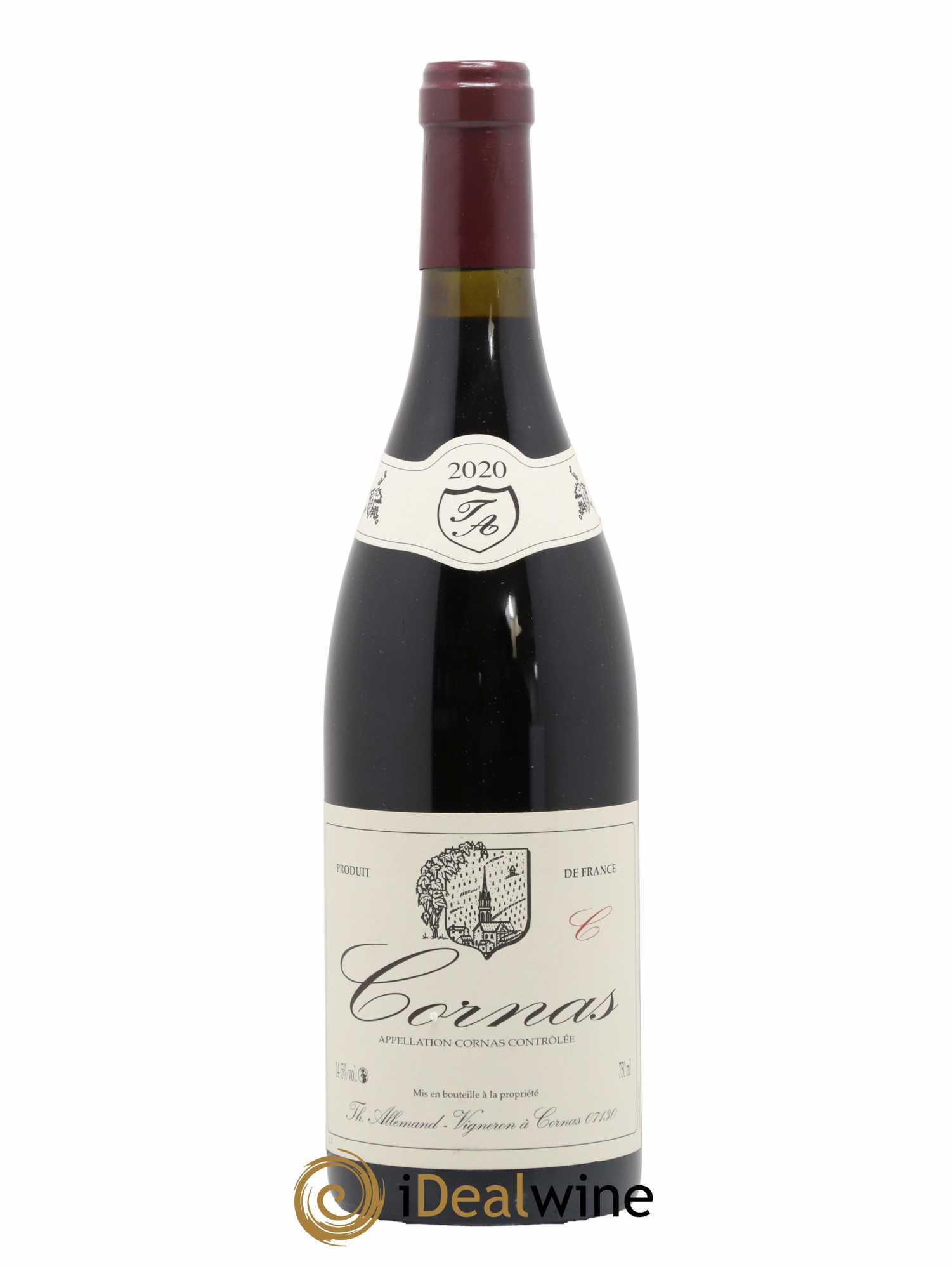Cornas Chaillot Thierry Allemand 2020 - Lot de 1 bouteille - 0