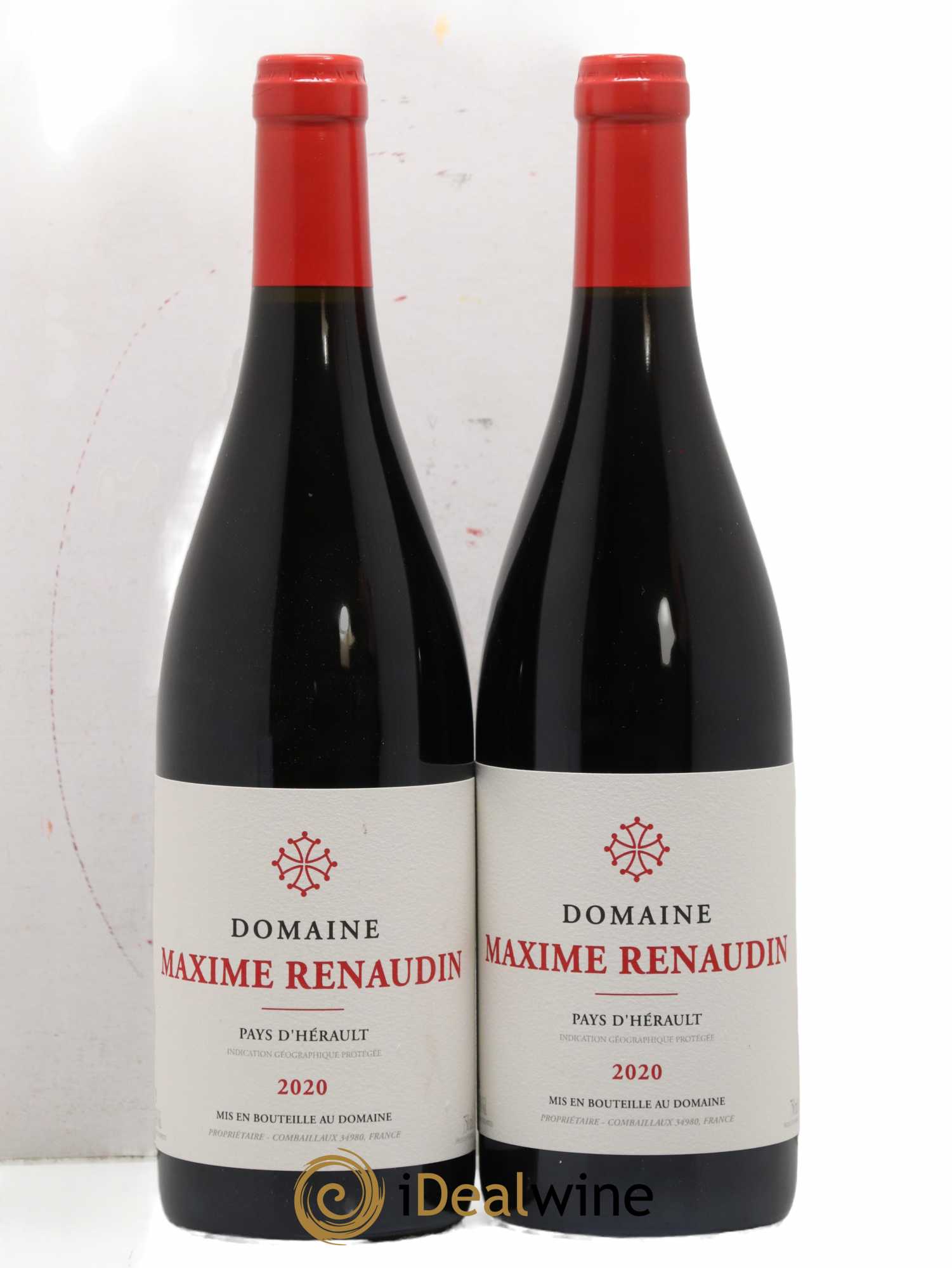 Pays d'Hérault Maxime Renaudin 2020 - Lot de 2 bouteilles - 0