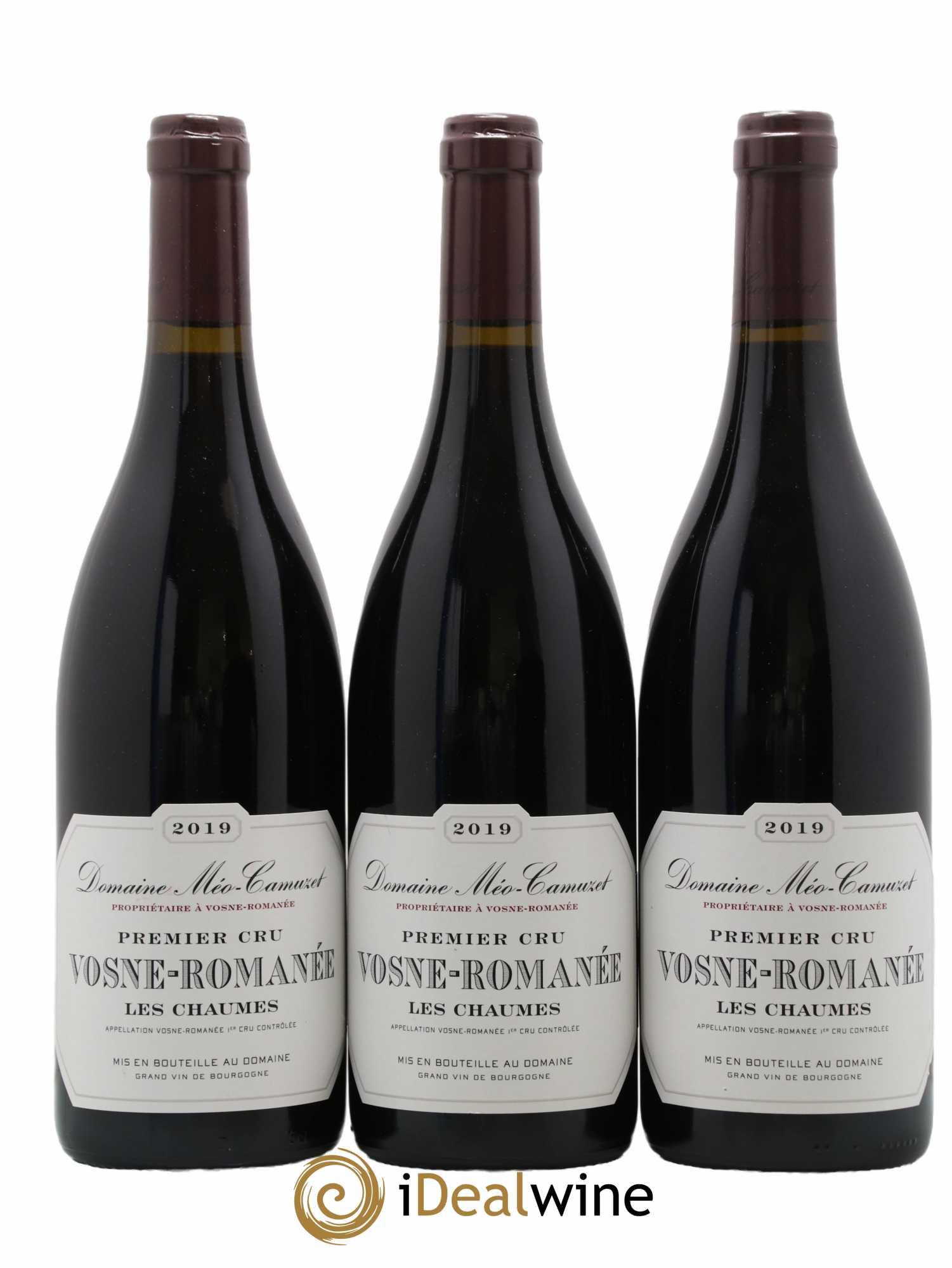 Vosne-Romanée 1er Cru Les Chaumes Méo-Camuzet (Domaine) 2019 - Lot de 3 bouteilles - 0