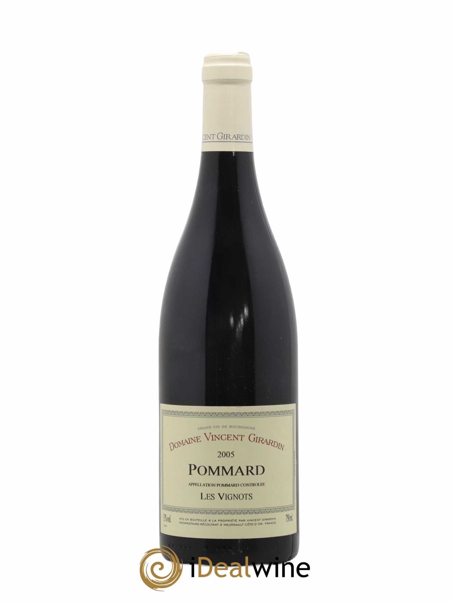 Pommard Les Vignots Pierre Girardin 2005 - Lot de 1 bouteille - 0