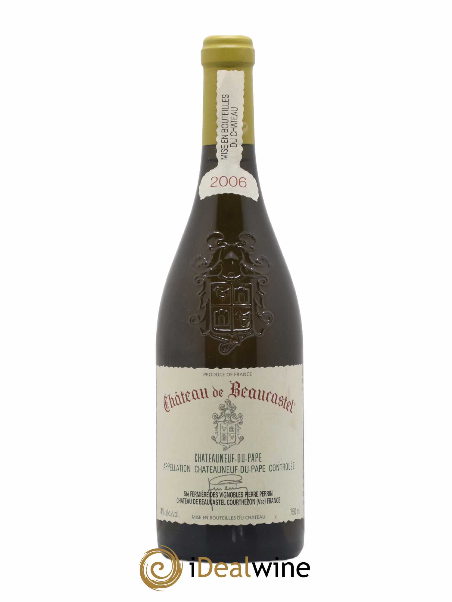 Châteauneuf-du-Pape Château de Beaucastel Famille Perrin 2006 - Lot de 1 bouteille - 0