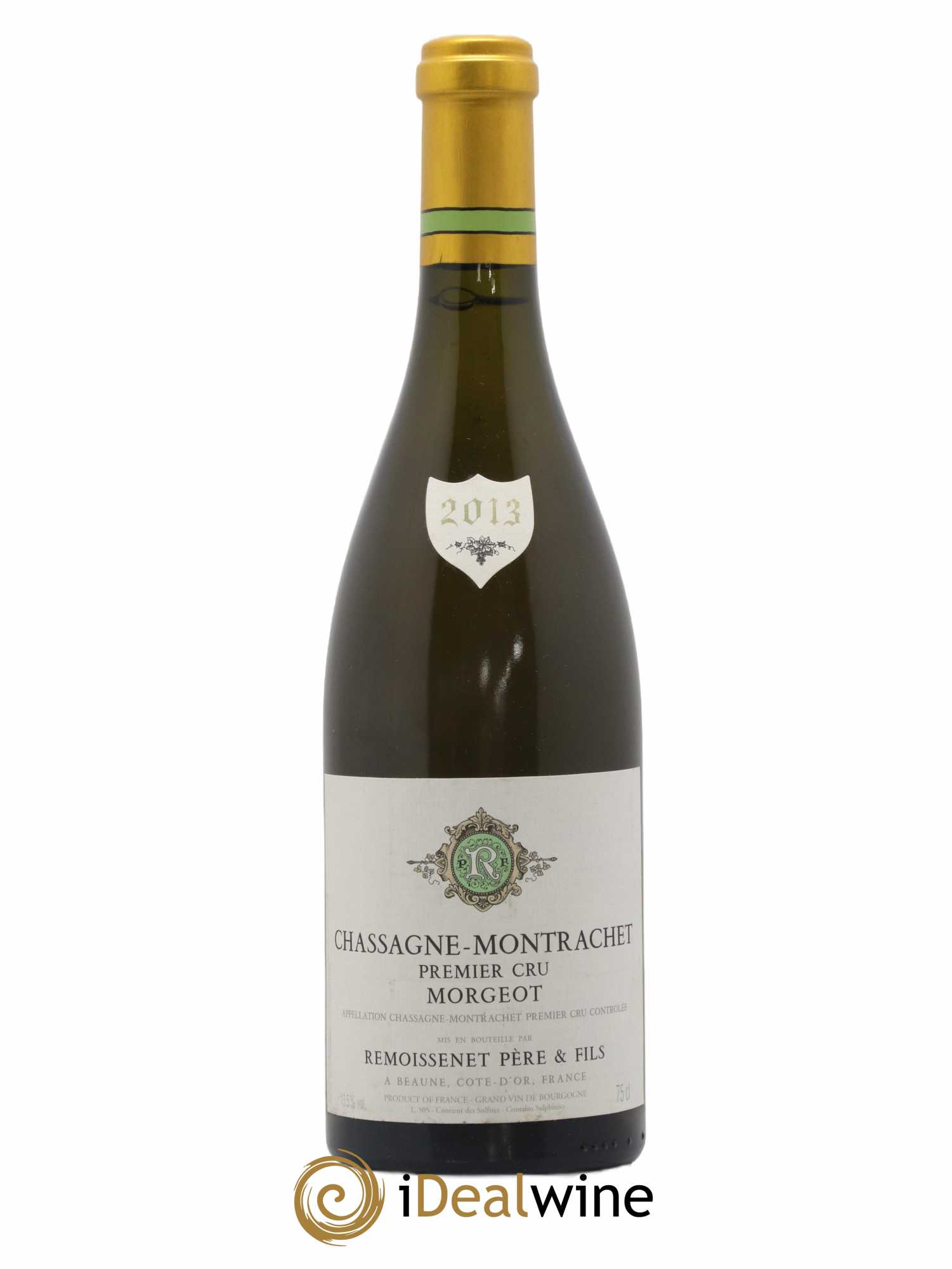 Chassagne-Montrachet 1er Cru Morgeot Remoissenet 2013 - Lot de 1 bouteille - 0