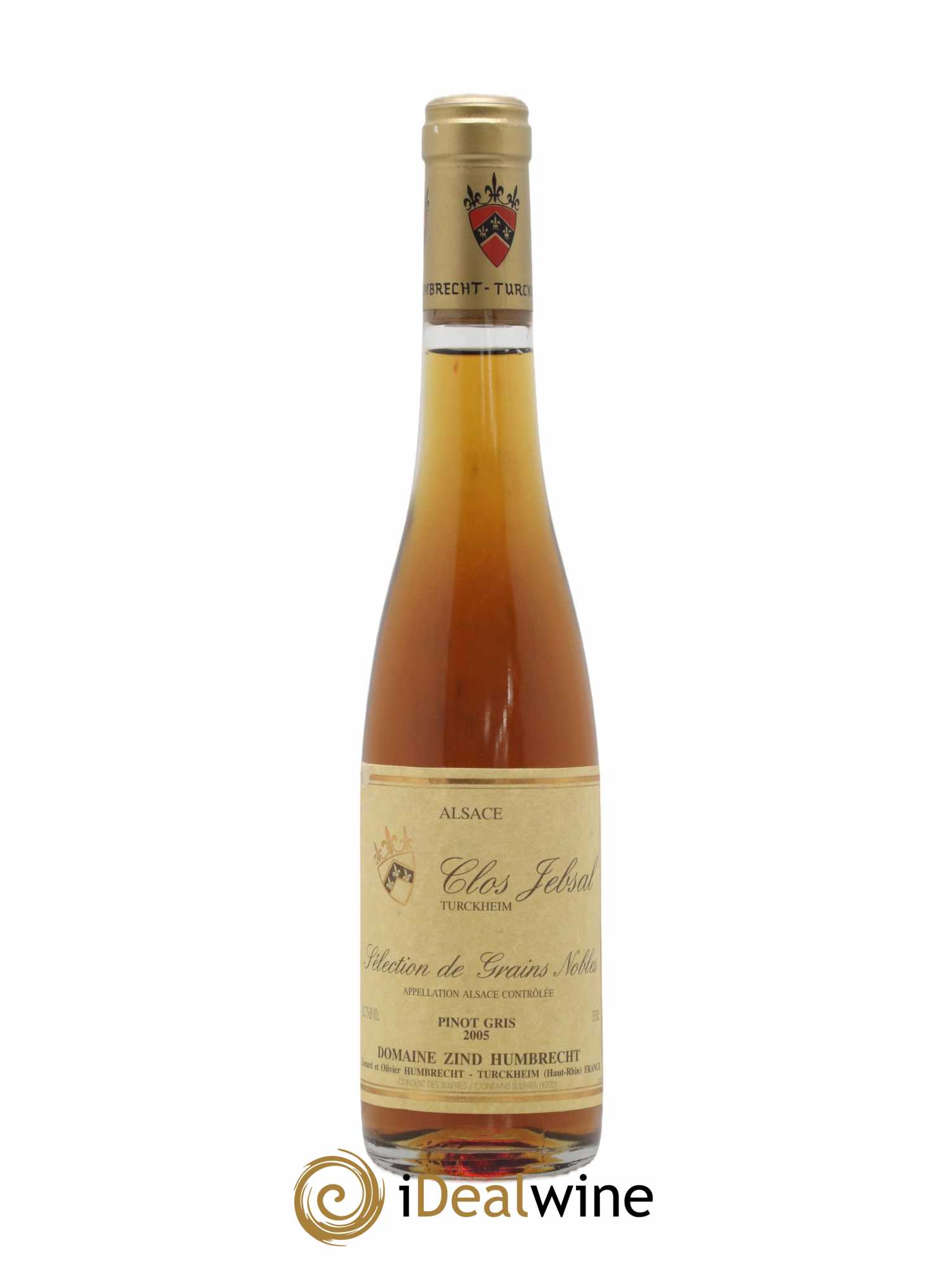 Alsace Pinot Gris Clos Jebsal Sélection de Grains Nobles Zind-Humbrecht (Domaine) 2005 - Posten von 1 Demi-Flasche - 0