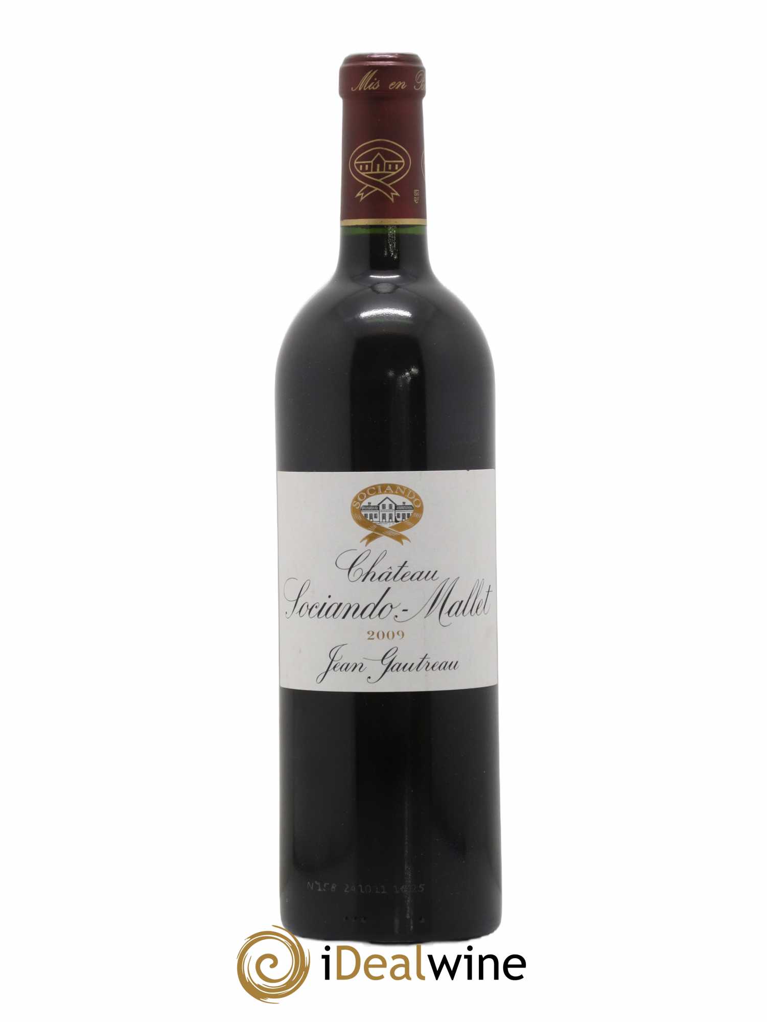 Château Sociando Mallet 2009 - Lot de 1 bouteille - 0