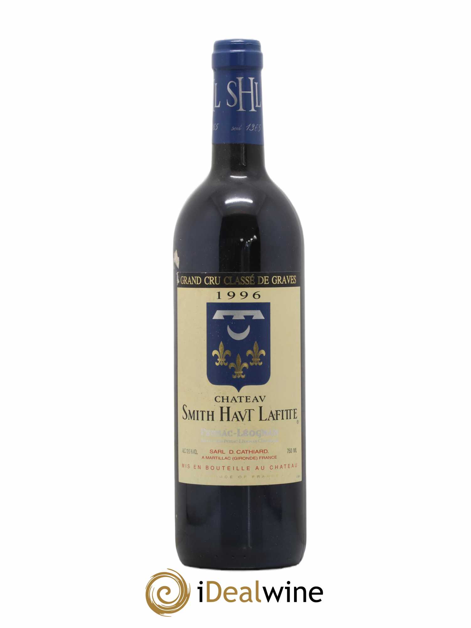 Château Smith Haut Lafitte Cru Classé de Graves 1996 - Lot de 1 bouteille - 0