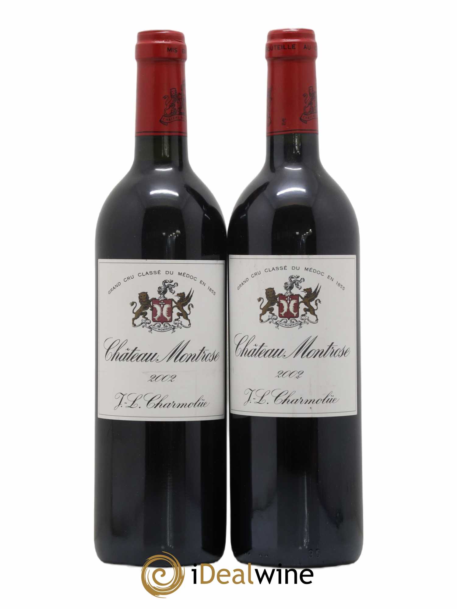 Château Montrose 2ème Grand Cru Classé 2002 - Lot de 2 bouteilles - 0