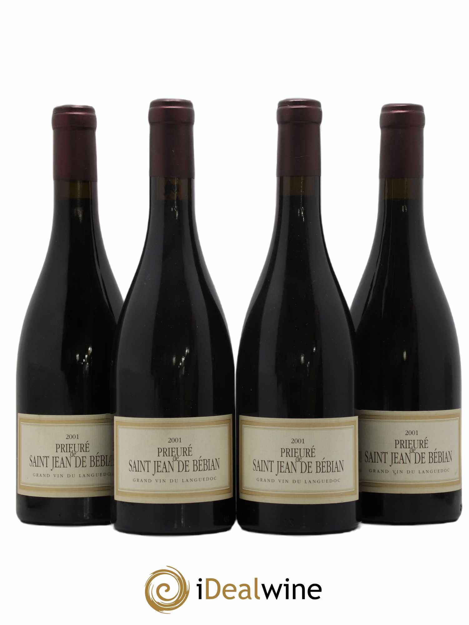 Languedoc Prieuré St-Jean de Bébian 2001 - Lot de 4 bouteilles - 0