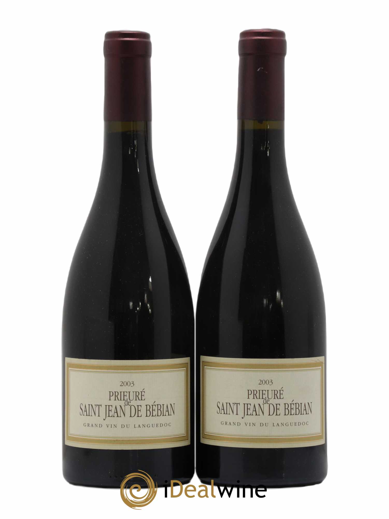 Languedoc Prieuré St-Jean de Bébian 2003 - Lot de 2 bouteilles - 0