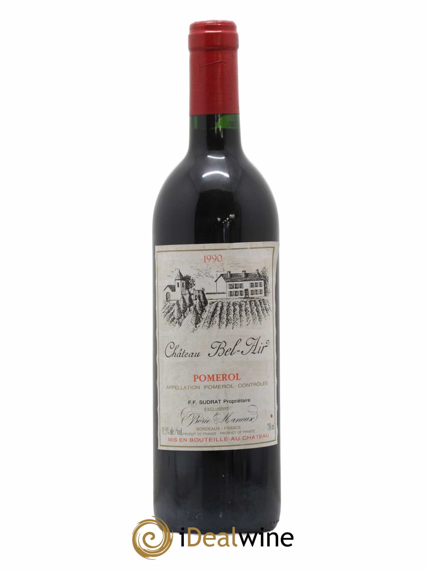 Château Bel Air 1990 - Lot de 1 bouteille - 0