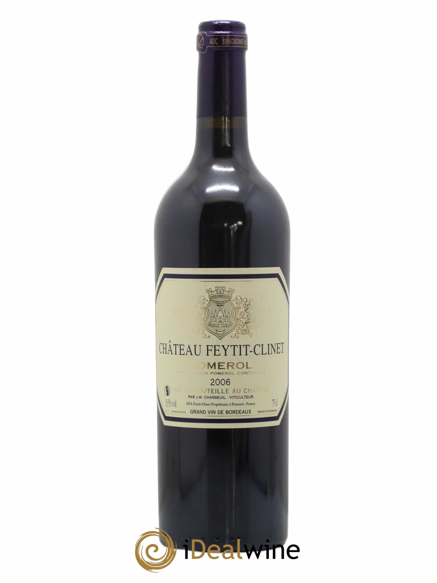 Château Feytit-Clinet 2006 - Lot de 1 bouteille - 0