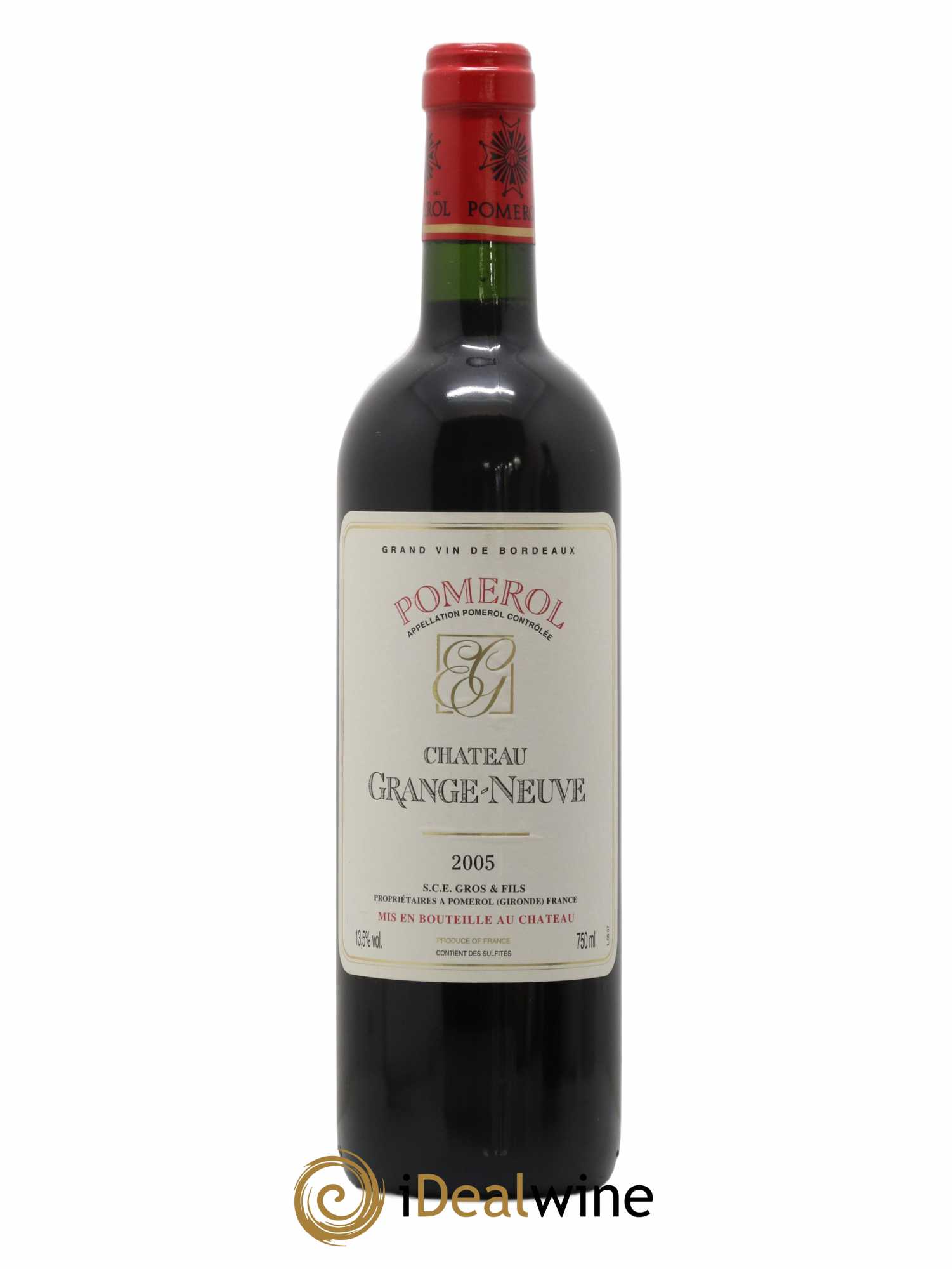 Château Grange-Neuve 2005 - Lot de 1 bouteille - 0