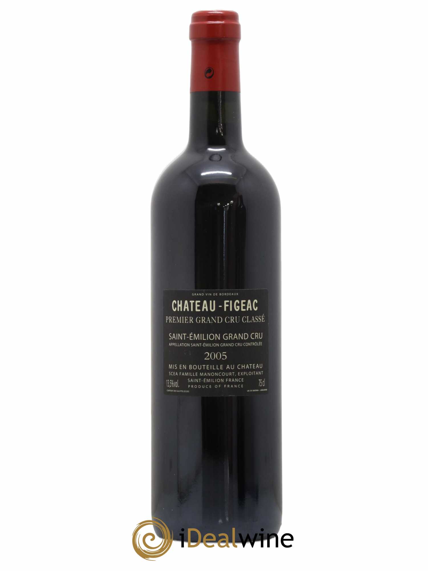 Château Figeac 1er Grand Cru Classé A 2005 - Lot de 1 bouteille - 1
