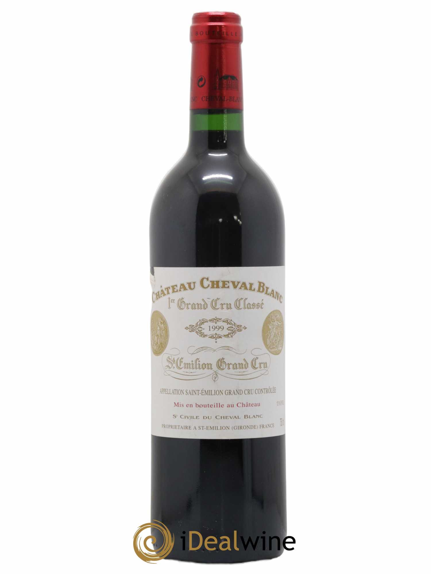 Château Cheval Blanc 1er Grand Cru Classé A 1999 - Lot de 1 bouteille - 0