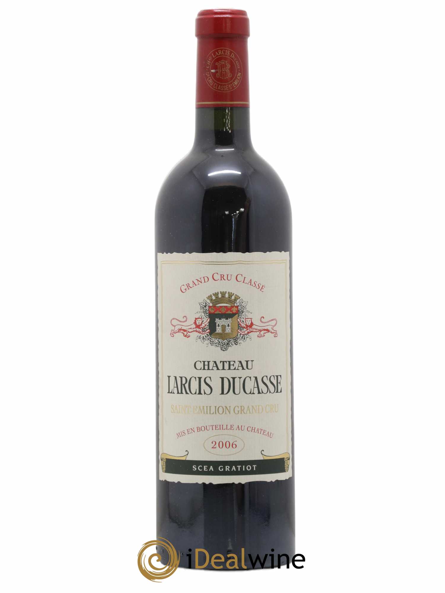 Château Larcis Ducasse 1er Grand Cru Classé B 2006 - Lot de 1 bouteille - 0
