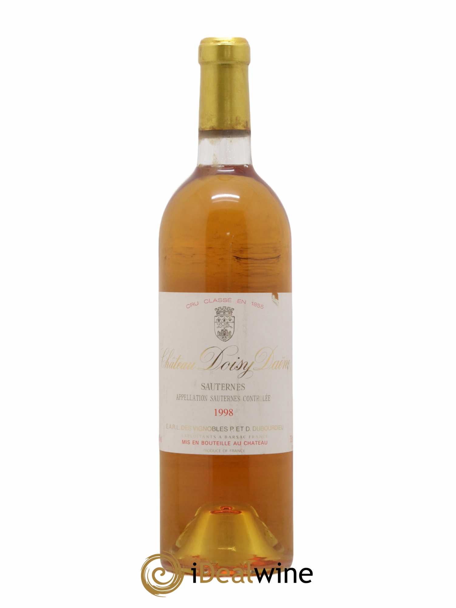 Château Doisy Daëne 2ème Grand Cru Classé 1998 - Lotto di 1 bottiglia - 0