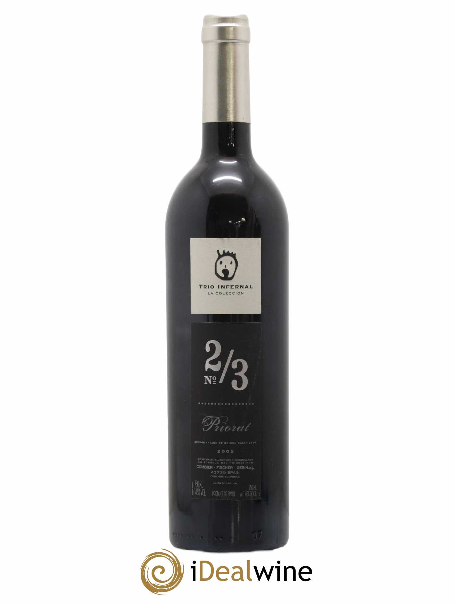 Priorat Trio infernal DOCA N°2-3 Laurent Combier - Peter Fischer - Jean Michel Gerin 2005 - Lot de 1 bouteille - 0