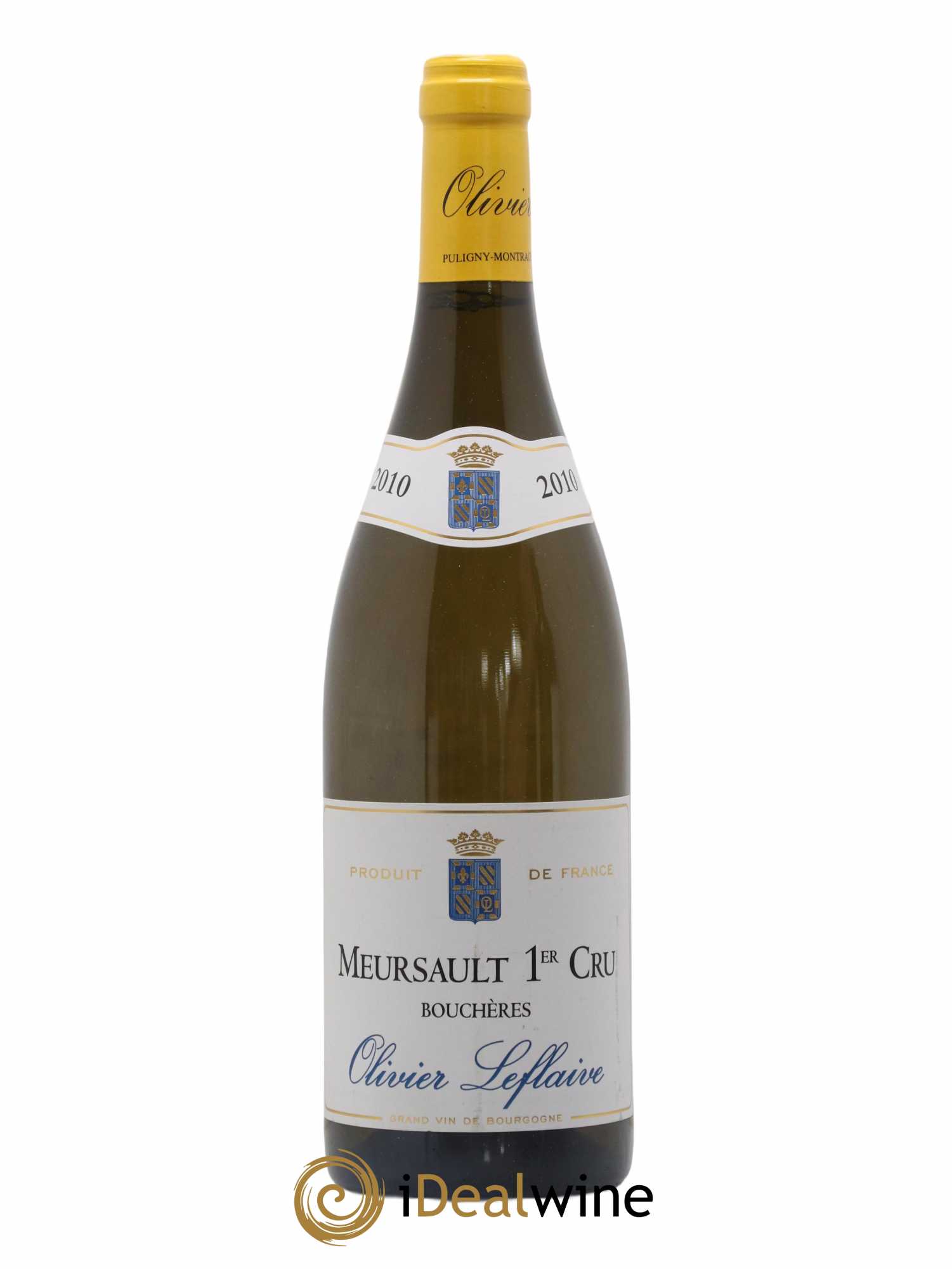 Meursault 1er Cru Bouchères Olivier Leflaive 2010 - Lot de 1 bouteille - 0