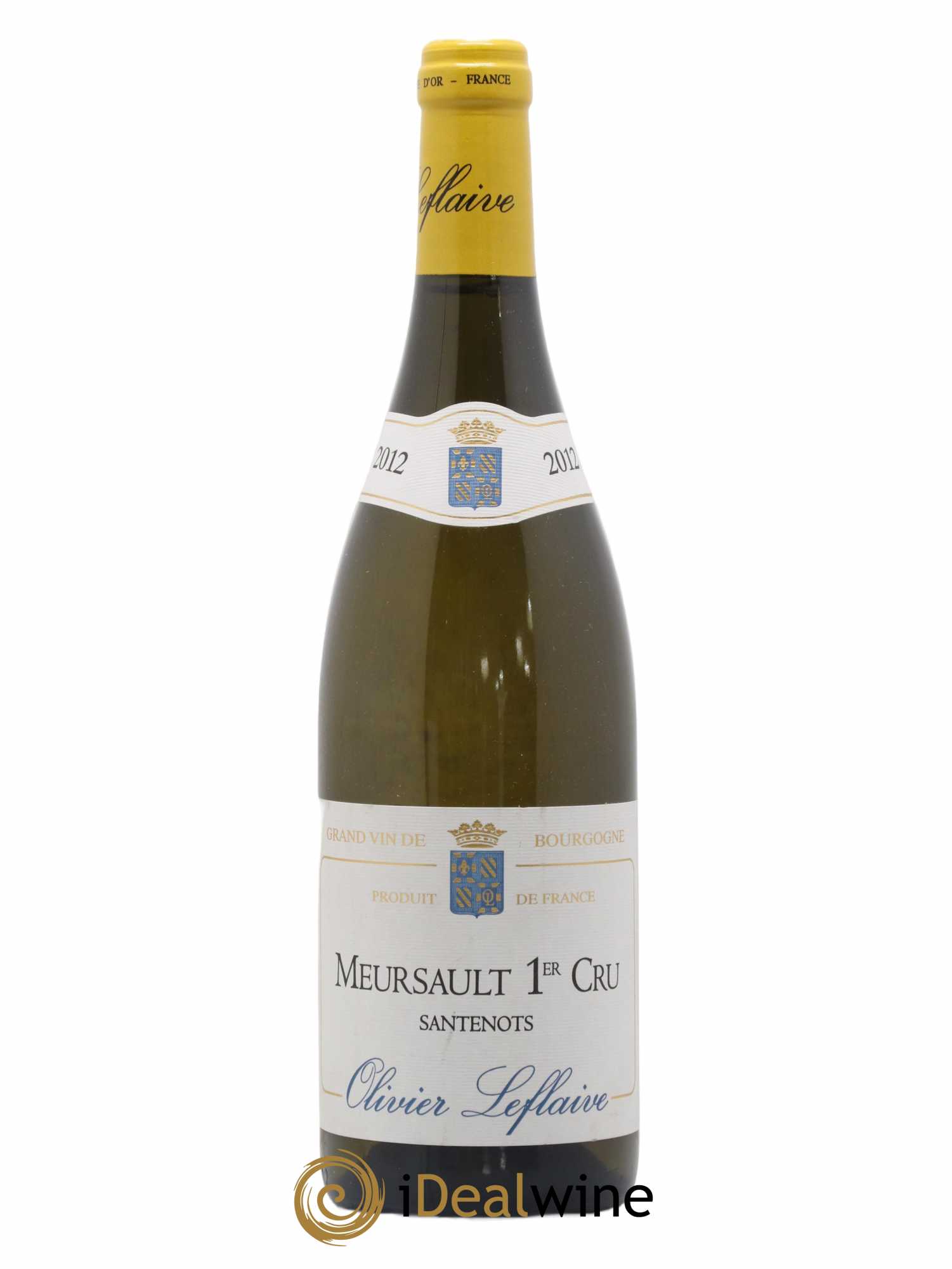 Meursault 1er Cru Santenots Olivier Leflaive 2012 - Lot de 1 bouteille - 0