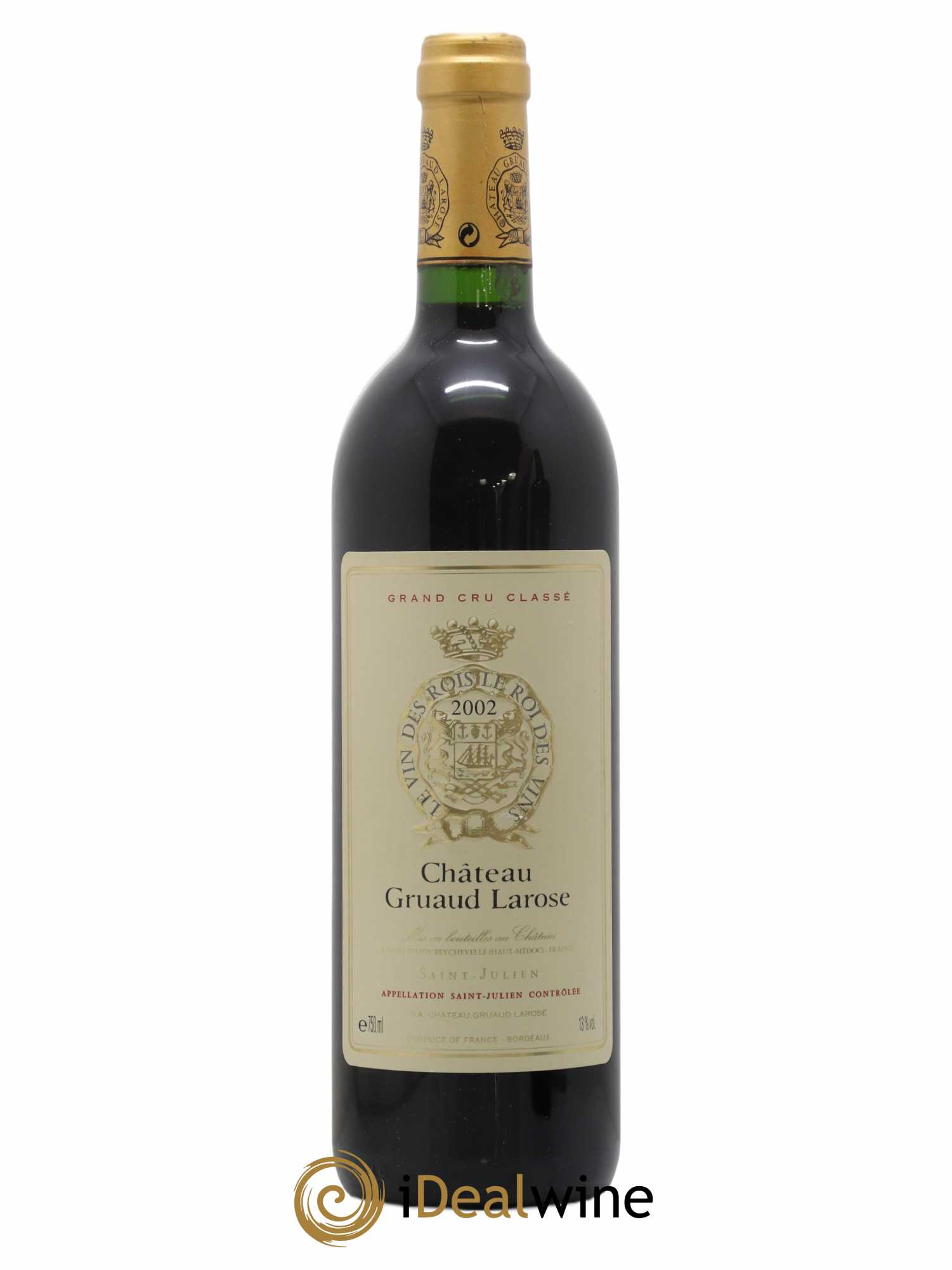 Château Gruaud Larose 2ème Grand Cru Classé 2002 - Lot de 1 bouteille - 0