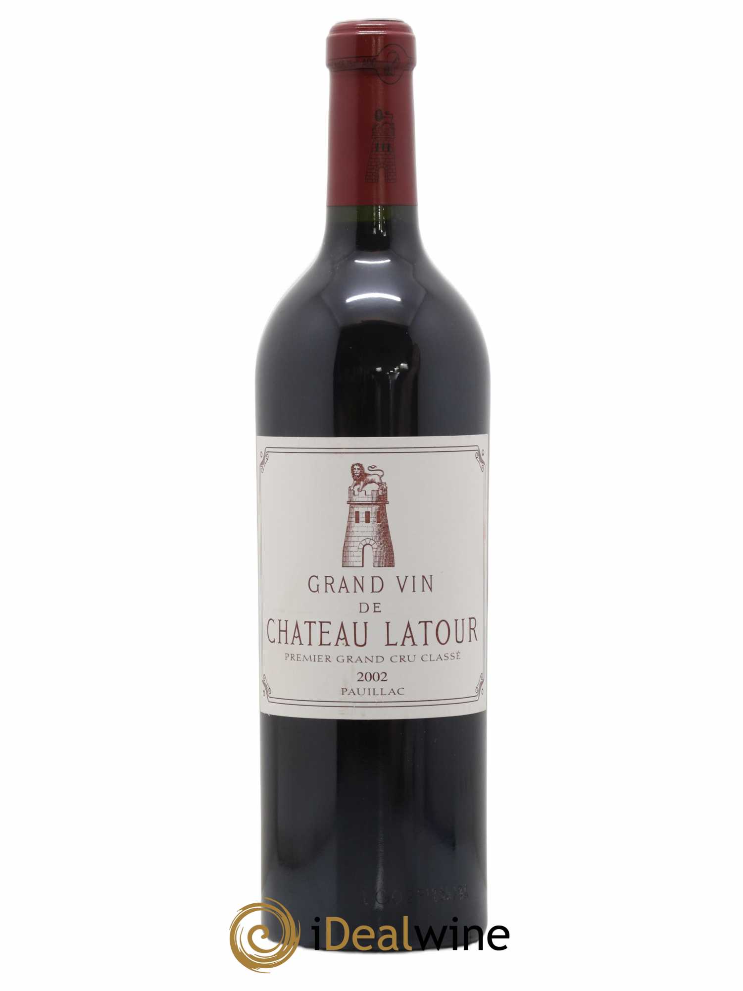 Château Latour 1er Grand Cru Classé 2002 - Lot de 1 bouteille - 0