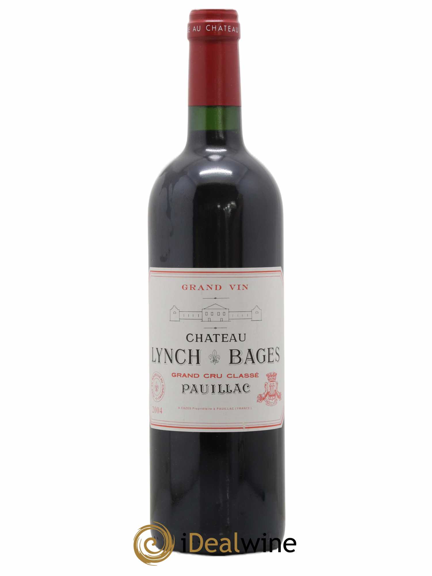 Château Lynch Bages 5ème Grand Cru Classé 2004 - Lot de 1 bouteille - 0