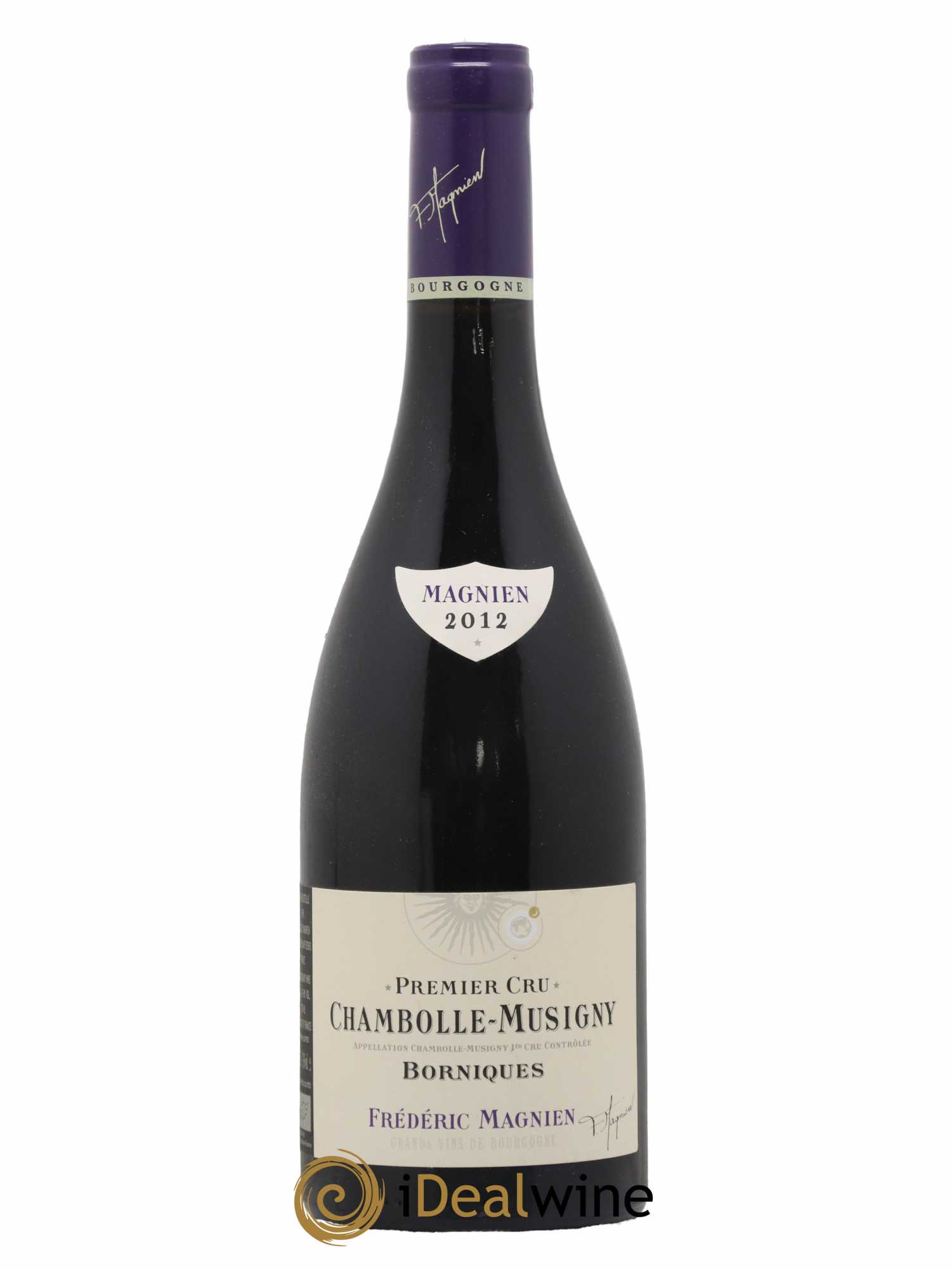 Chambolle-Musigny 1er Cru Les Borniques Frédéric Magnien 2012 - Lot de 1 bouteille - 0