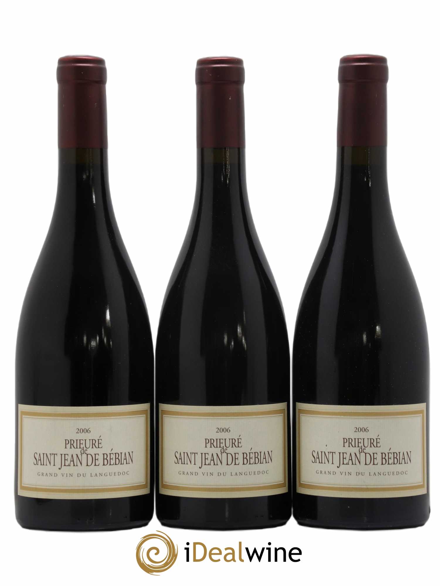 Languedoc Prieuré St-Jean de Bébian 2006 - Lot de 3 bouteilles - 0