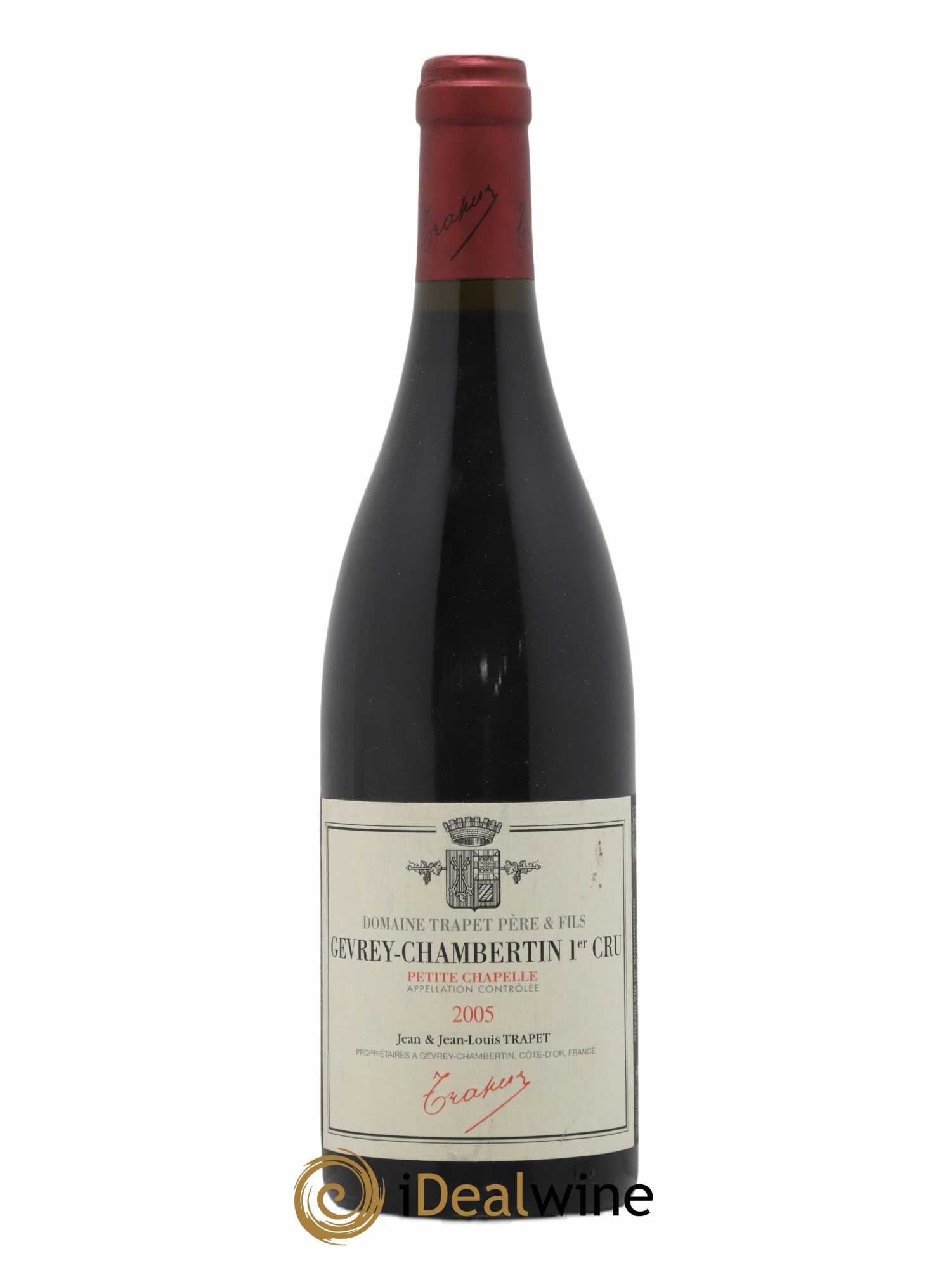 Gevrey-Chambertin 1er Cru Petite Chapelle Domaine Trapet 2005 - Lot de 1 bouteille - 0