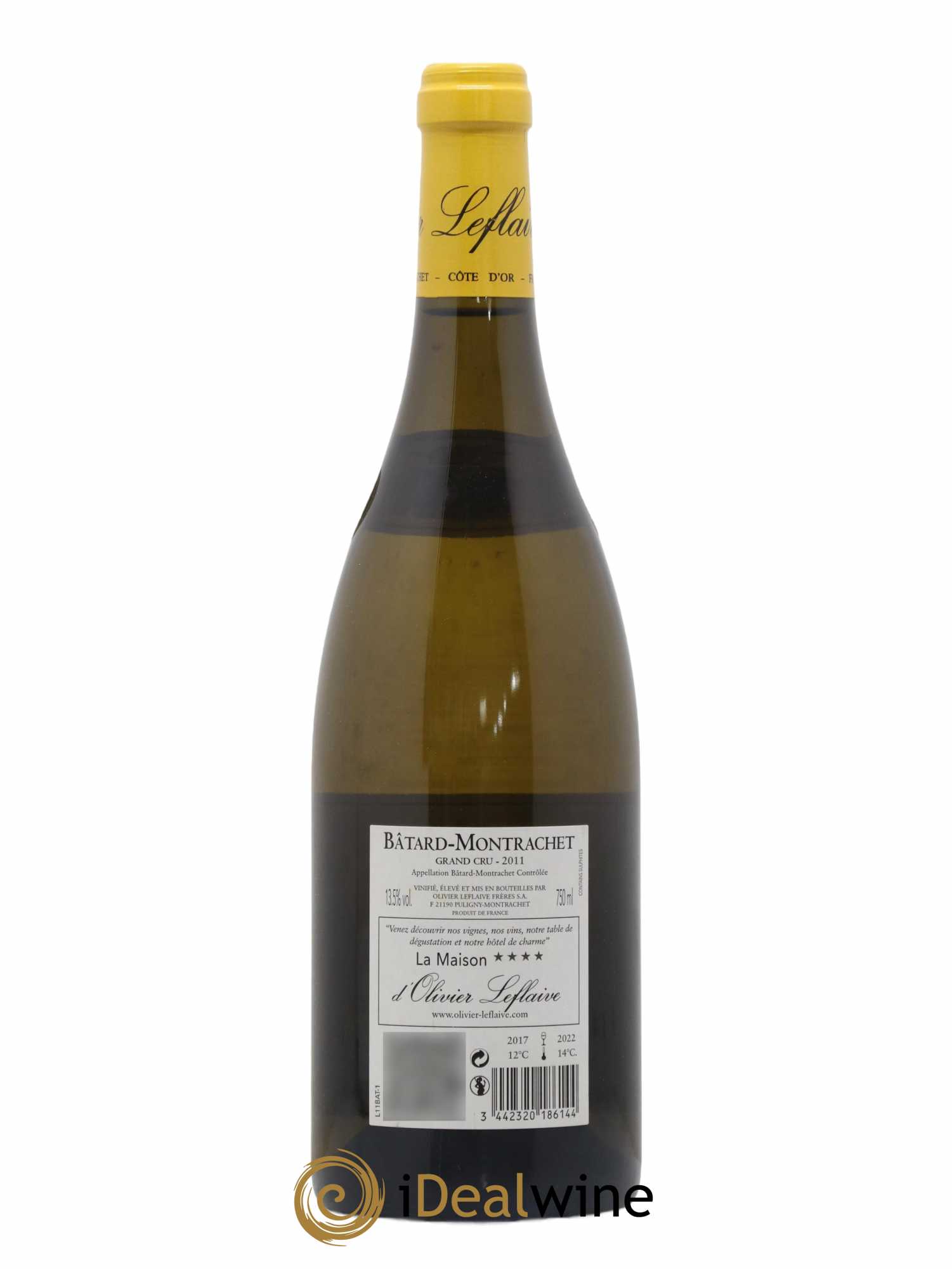 Bâtard-Montrachet Grand Cru Olivier Leflaive 2011 - Lot de 1 bouteille - 1