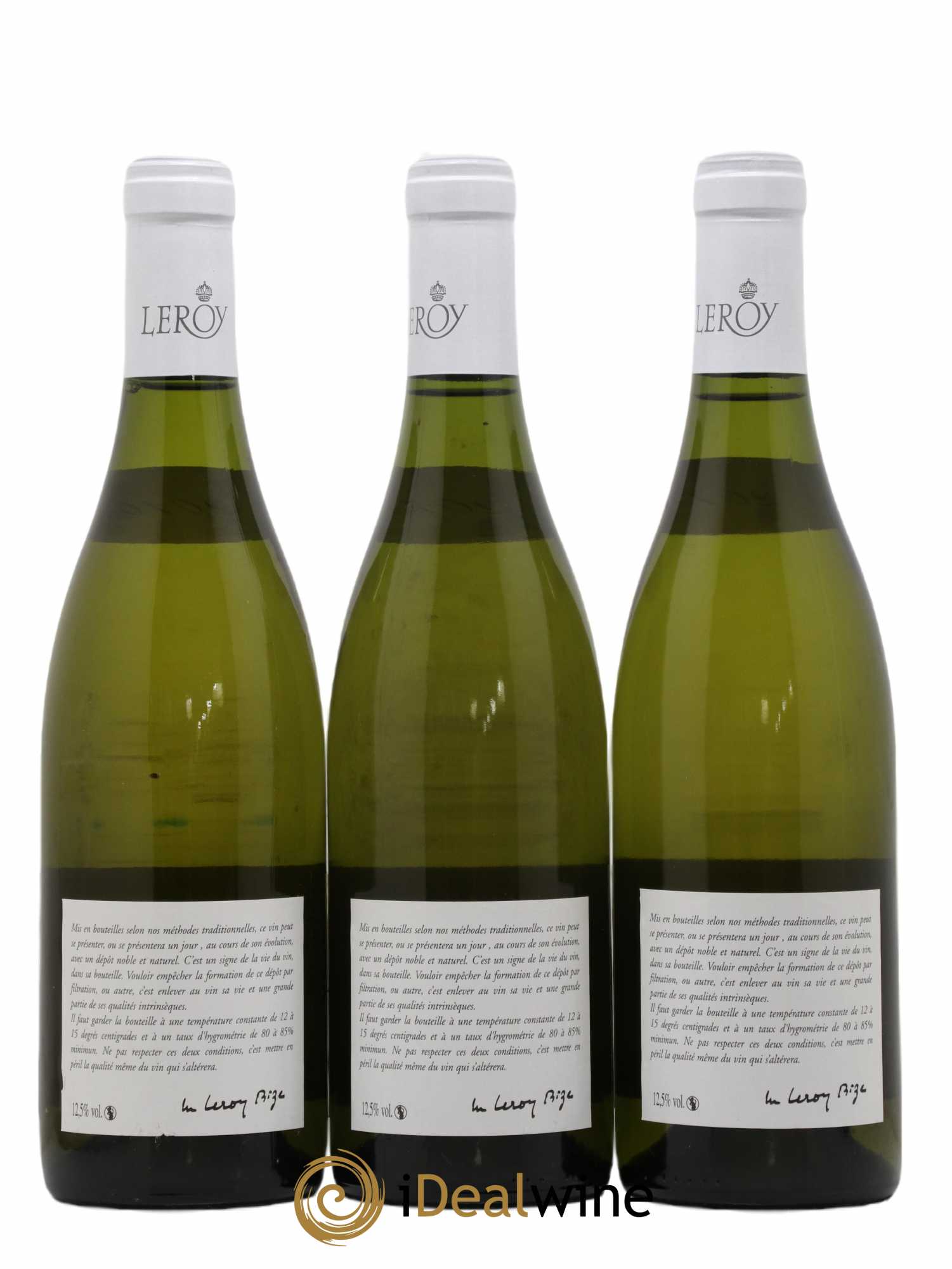 Bourgogne Leroy SA 2016 - Lot de 3 bouteilles - 1