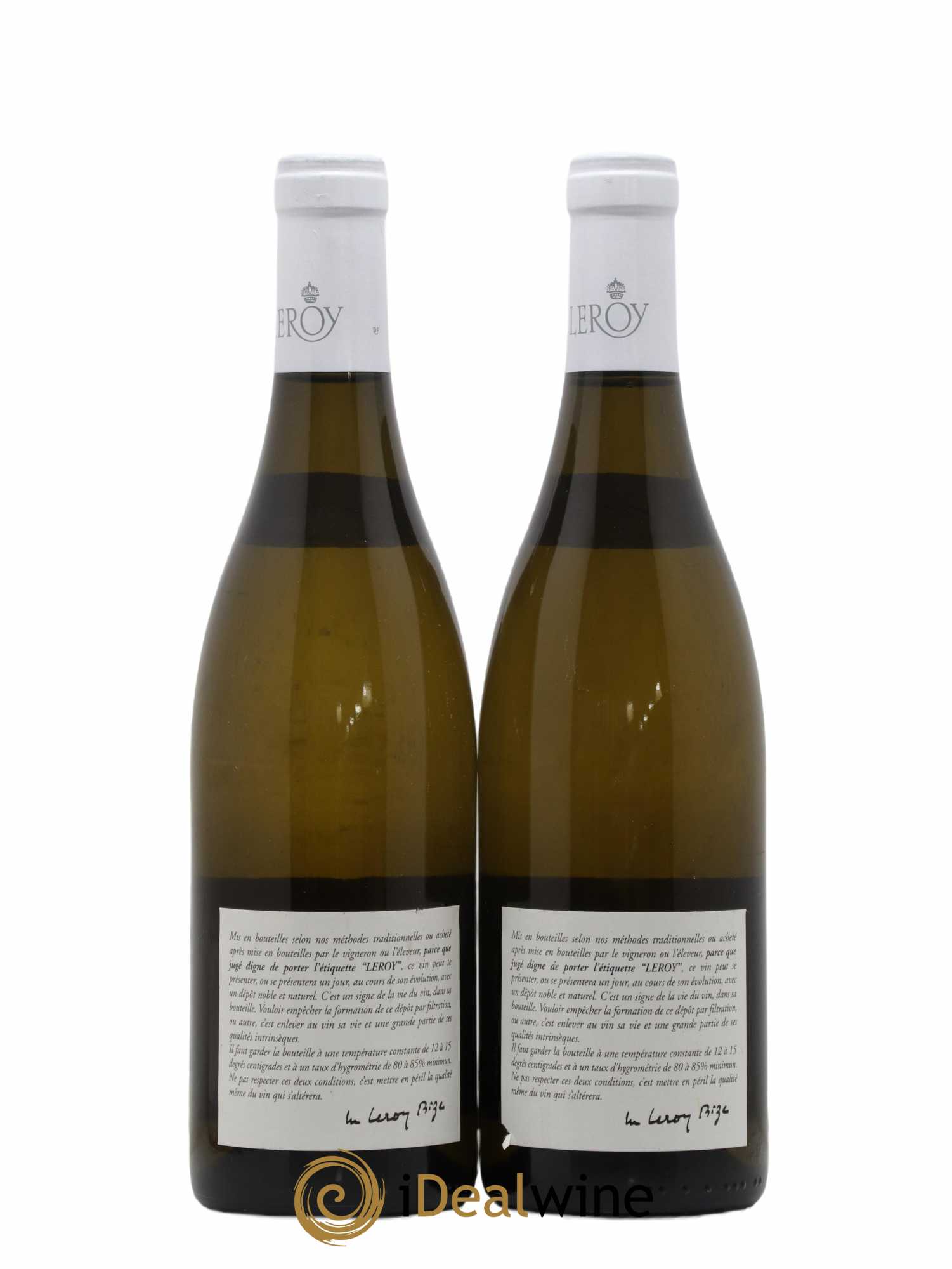 Puligny-Montrachet Les Charmes Leroy SA 2004 - Lot de 2 bouteilles - 1
