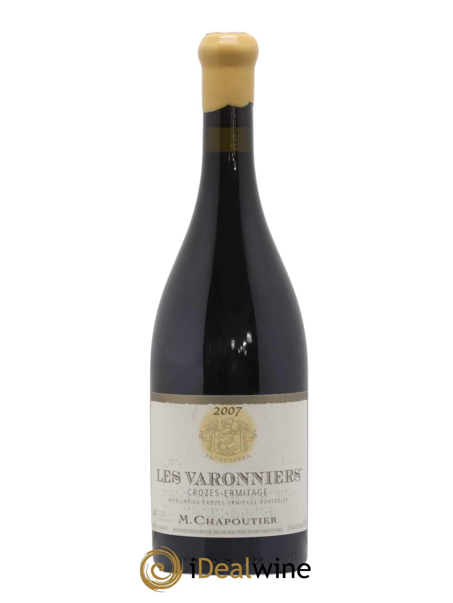 Crozes-Hermitage Les Varonniers Chapoutier 2007 - Lot de 1 bouteille - 0