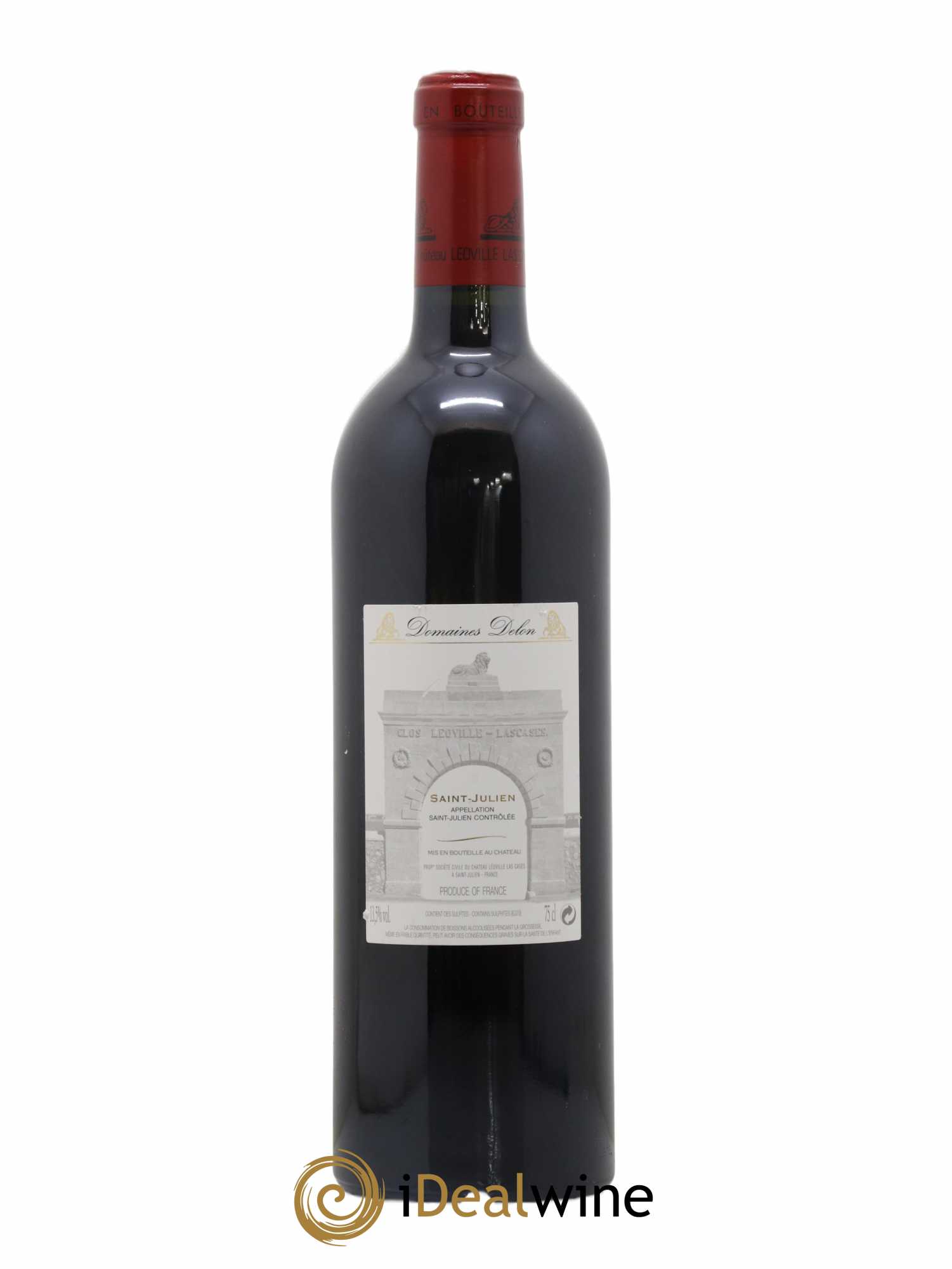 Château Léoville Las Cases 2ème Grand Cru Classé 2008 - Lot de 1 bouteille - 1
