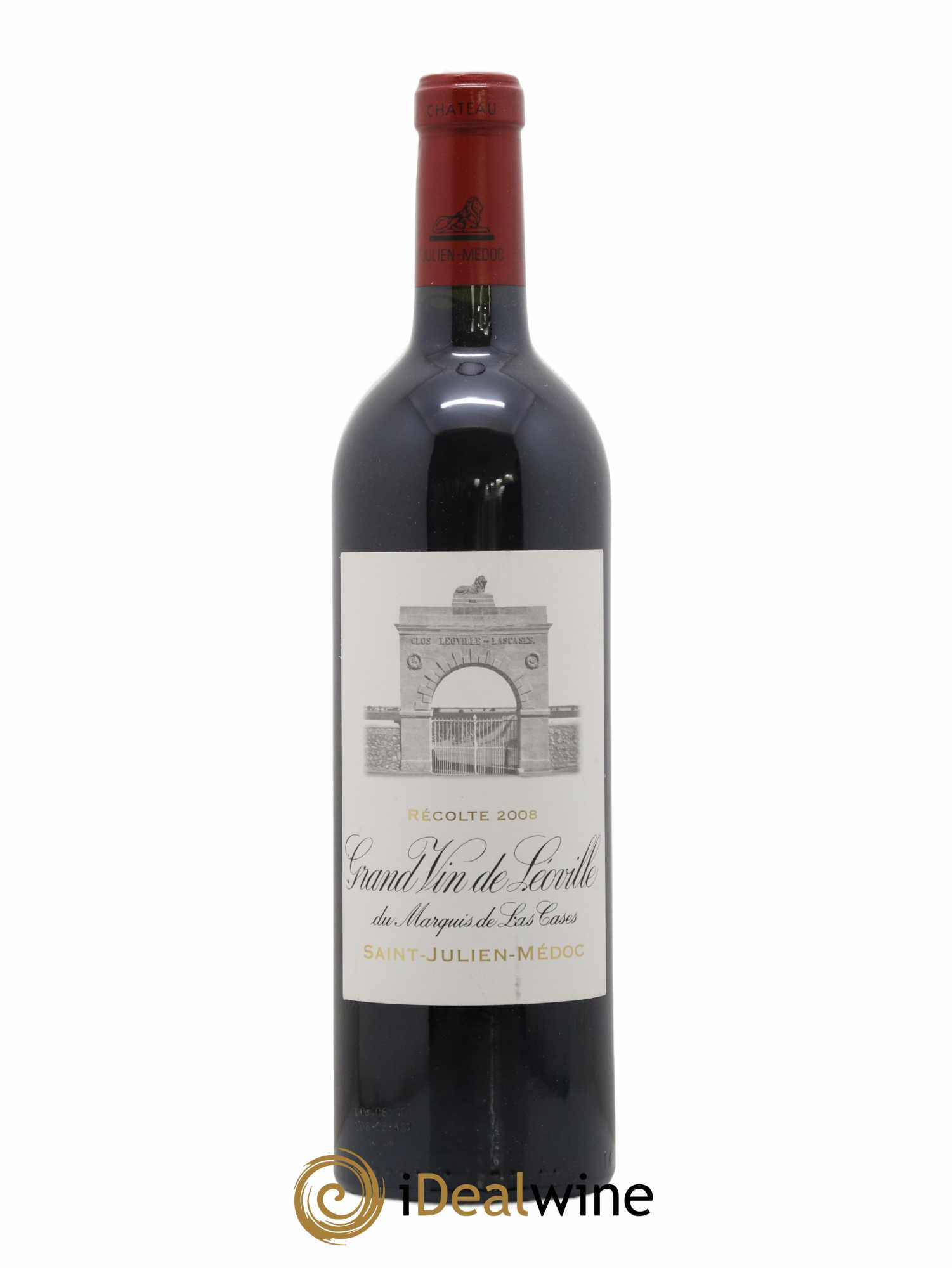 Château Léoville Las Cases 2ème Grand Cru Classé 2008 - Lot de 1 bouteille - 0