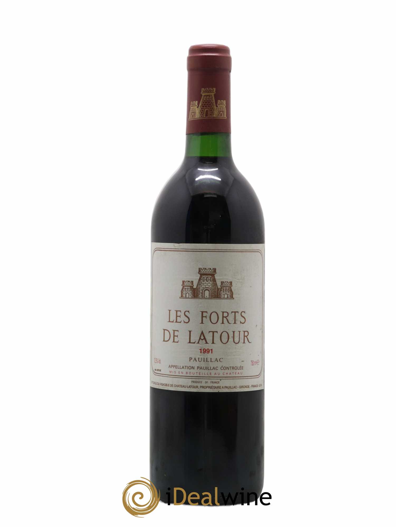 Les Forts de Latour Second Vin 1991 - Lot de 1 bouteille - 0