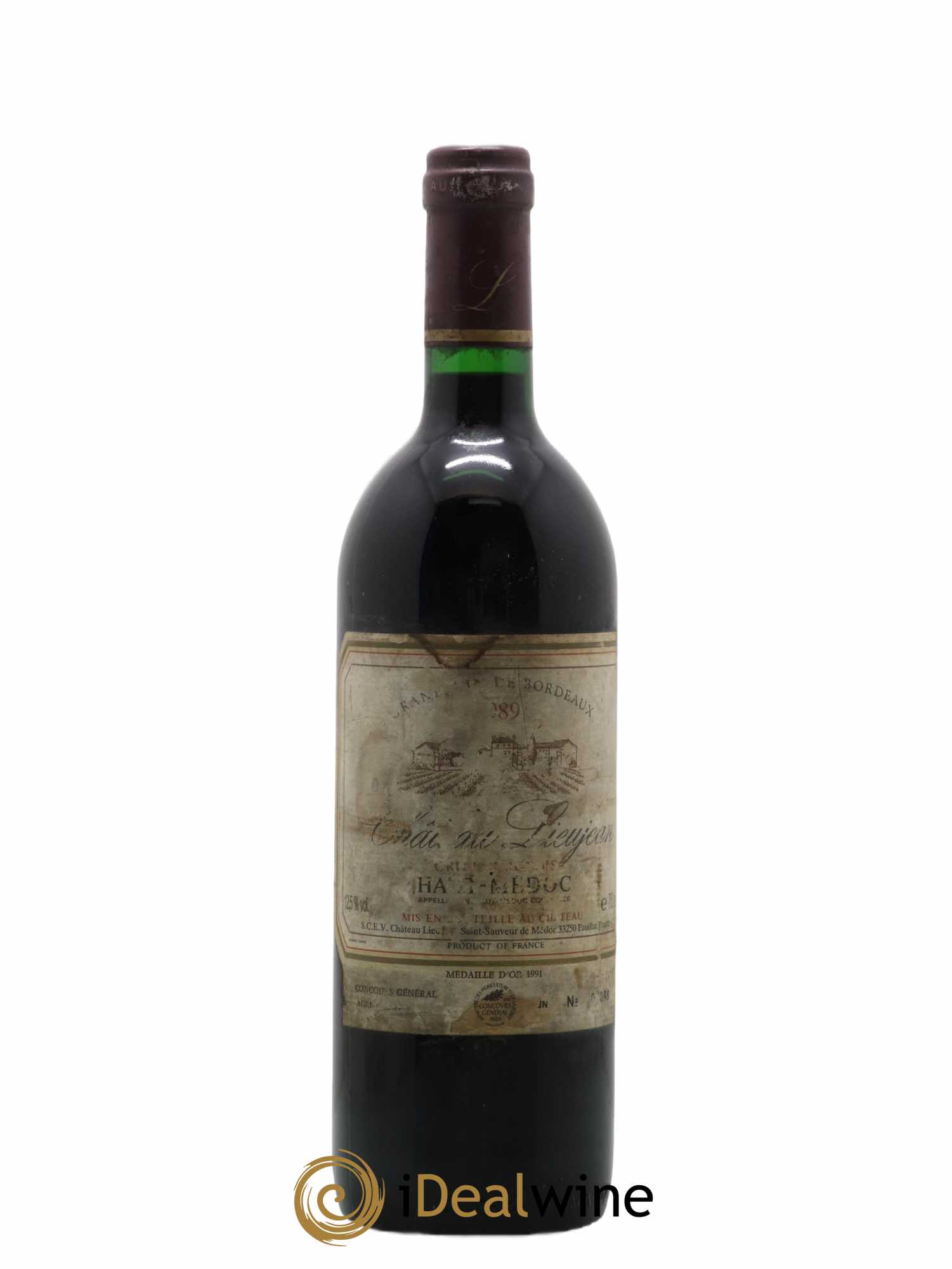 Château Lieujean 1989 - Lot de 1 bouteille - 0