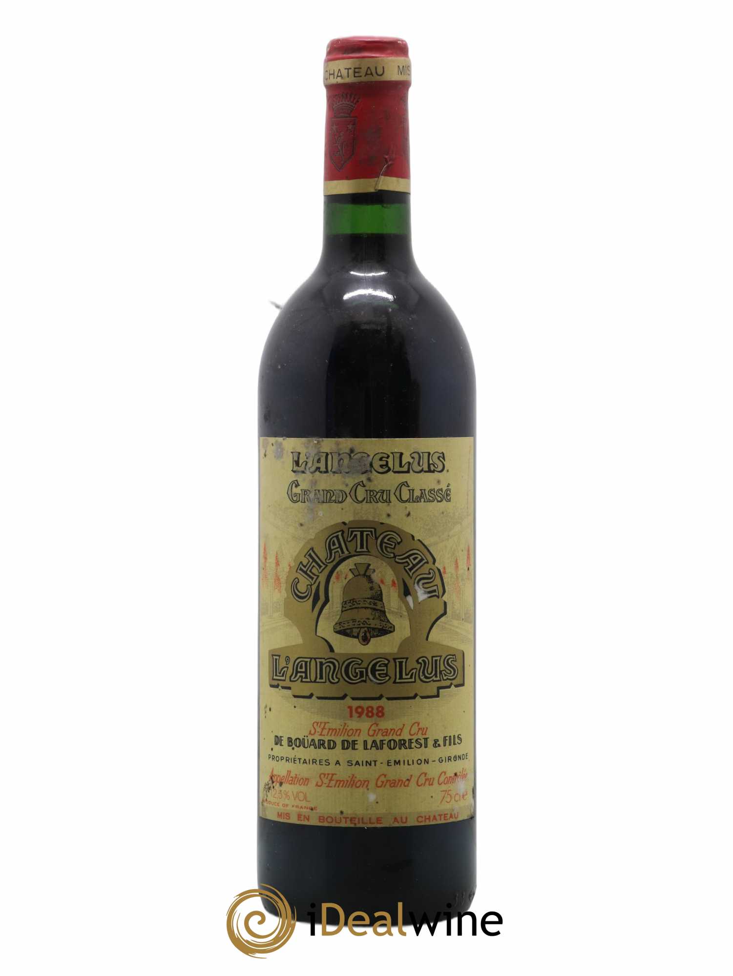 Château Angélus 1er Grand Cru Classé A 1988 - Lot de 1 bouteille - 0