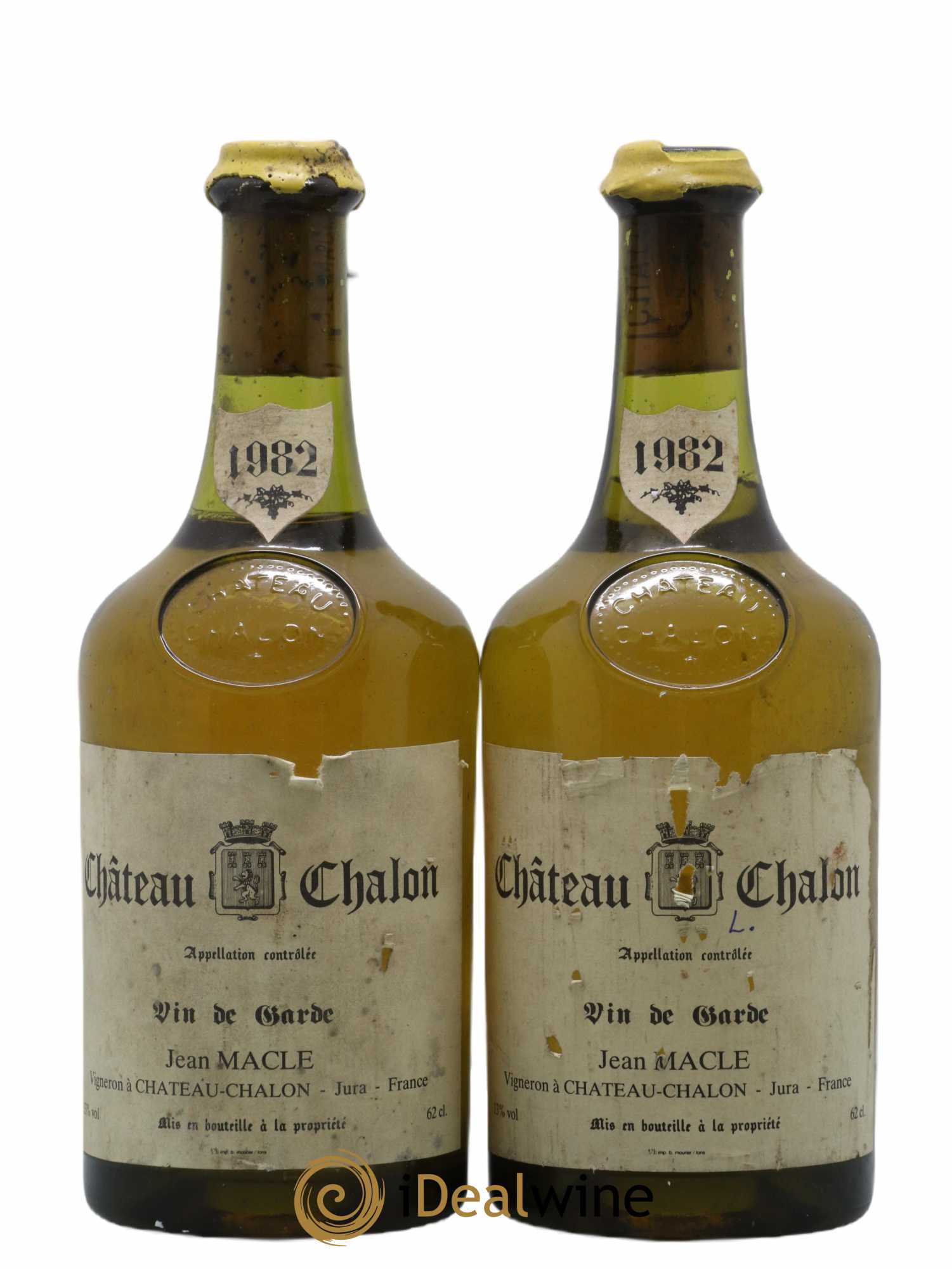 Château-Chalon Jean Macle 1982 - Lot de 2 bouteilles - 0