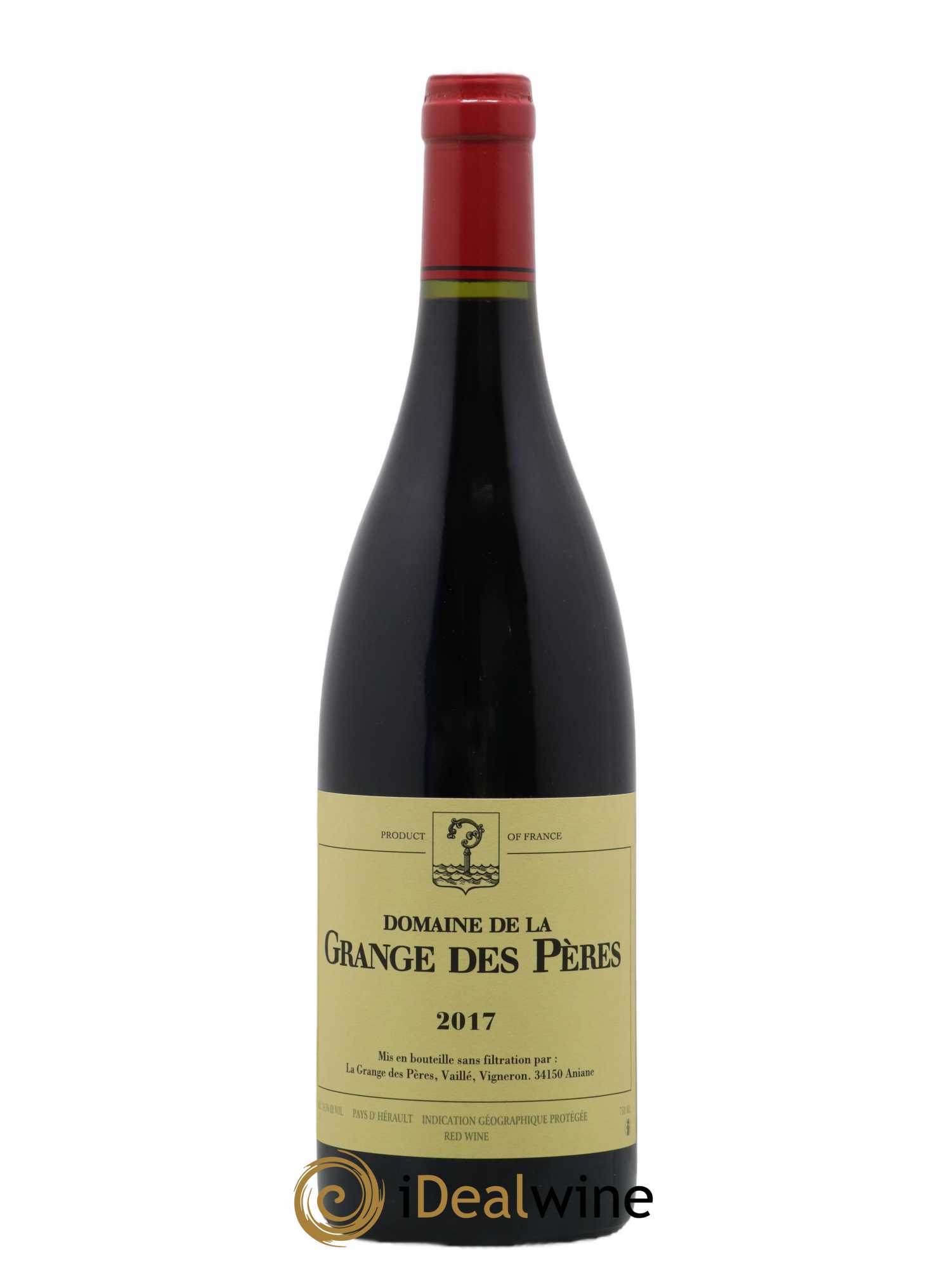 Pays d'Hérault Grange des Pères Laurent Vaillé 2017 - Lot de 1 bouteille - 0